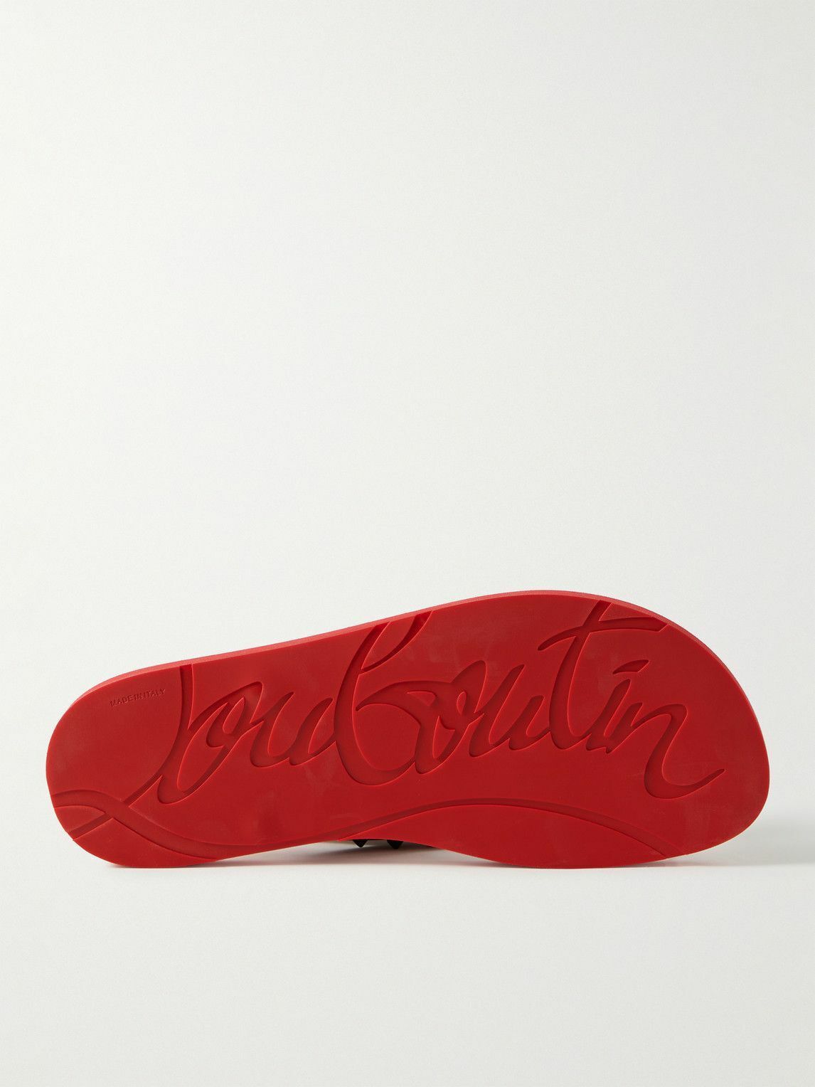 Christian Louboutin o1s1wg111025 Slide in Red Size US 12 / IT 42 - 5 Thumbnail
