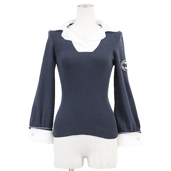 Chanel Chanel Chanel 08C P32410 Cotton Blend Top Cotton Tops 08C P32410 DUTY FREE for USA Size ONE SIZE - 1 Thumbnail