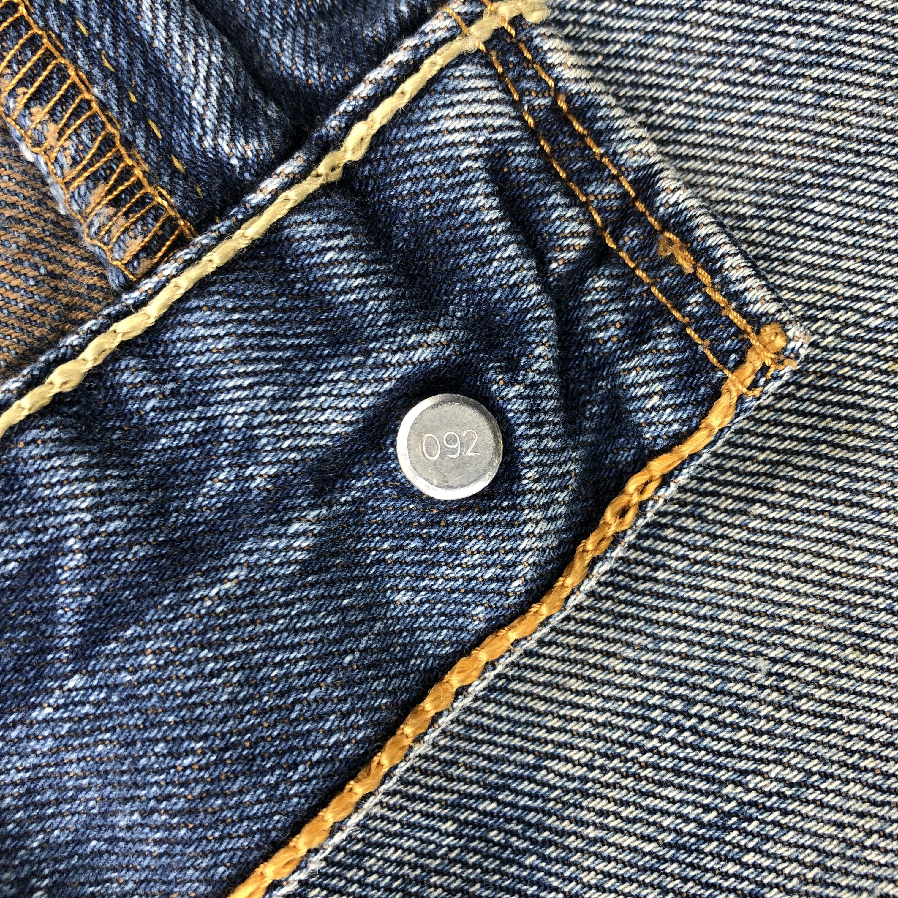 Levi's Vintage Levis 503 Jeans Flare Denim KJ887 Size US 35 - 10 Thumbnail
