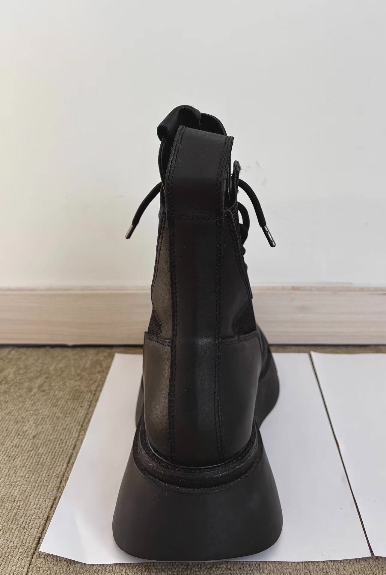 Julius Julius 21FW Men's Paneled Chunky Sole Boots Ｑ21 Size US 8 / EU 41 - 5 Thumbnail