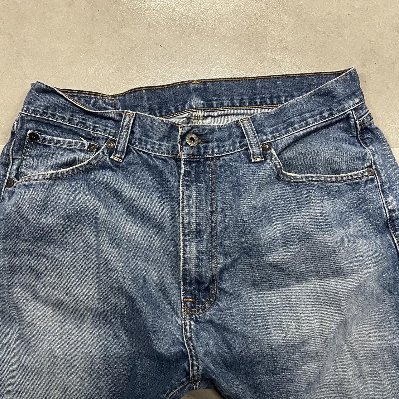 Polo Ralph Lauren × Vintage Vintage Y2K Baggy Ralph Lauren Dark blue Denim Jeans Size US 36 / EU 52 - 4 Thumbnail