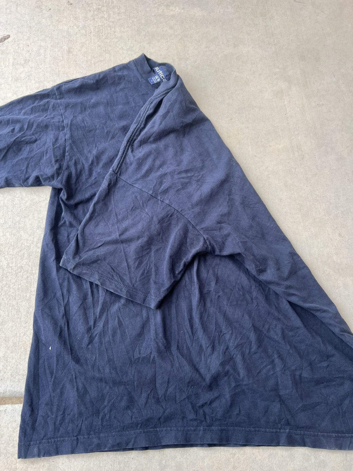 Nautica Vintage 90s Nautica Navy Big Logo Men’s T-Shirt Medium Size US M / EU 48-50 / 2 - 3 Thumbnail