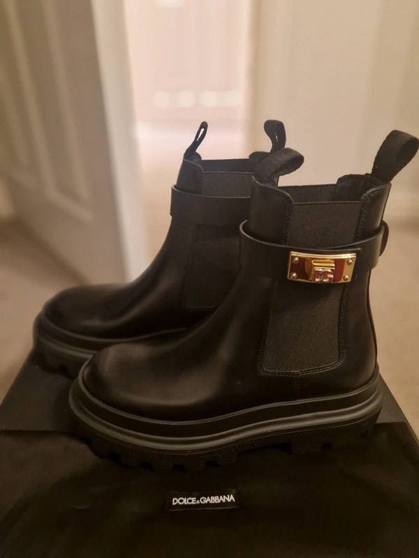 Dolce & Gabbana Dolce Gabbana Ankle Boots Size US 7 / IT 37 - 4 Thumbnail