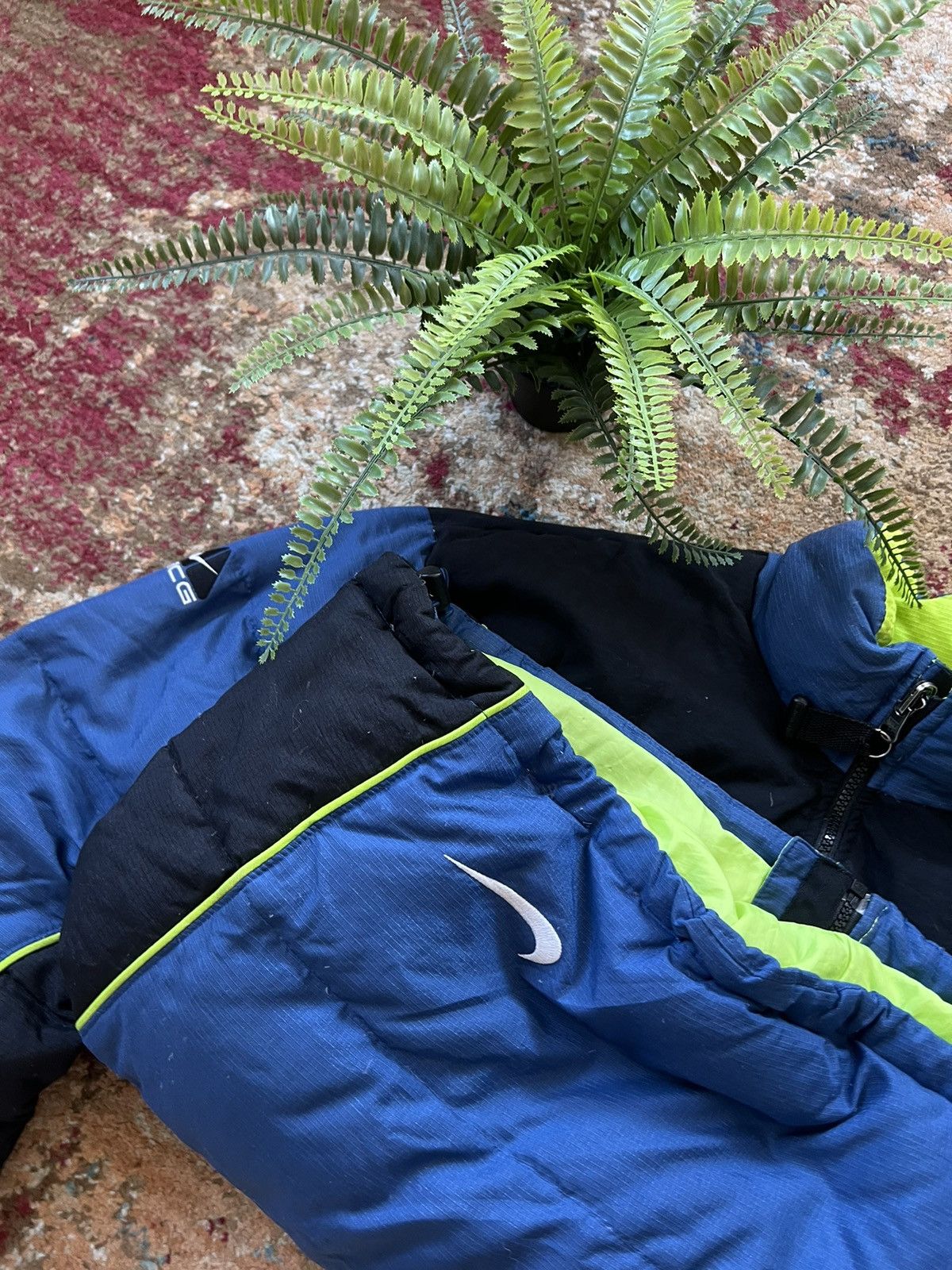 Nike ACG × Vintage 🌋90’s NIKE ACG RETRO DOWN PUFFER SWOOSH LOGO JACKET Y2K Size US M / EU 48-50 / 2 - 6 Thumbnail