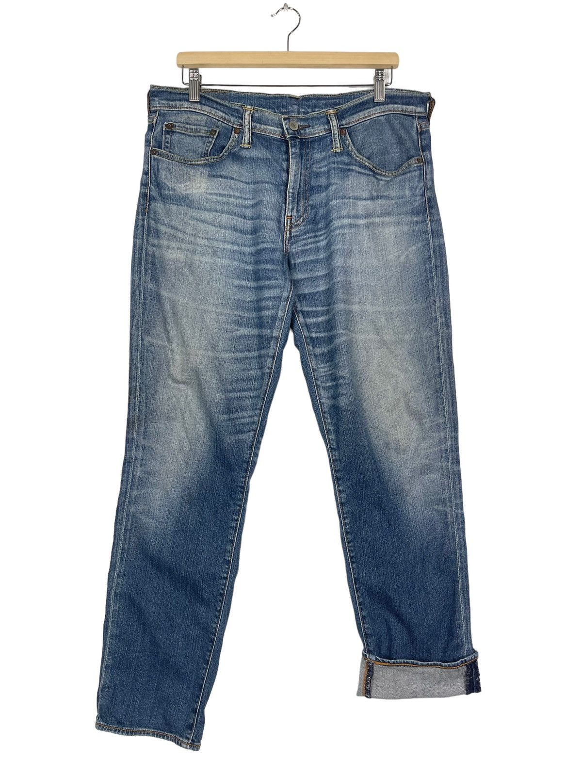 Levi's Levis 511 Light Blue Flare Denim Jeans Size US 36 / EU 52 - 9 Thumbnail