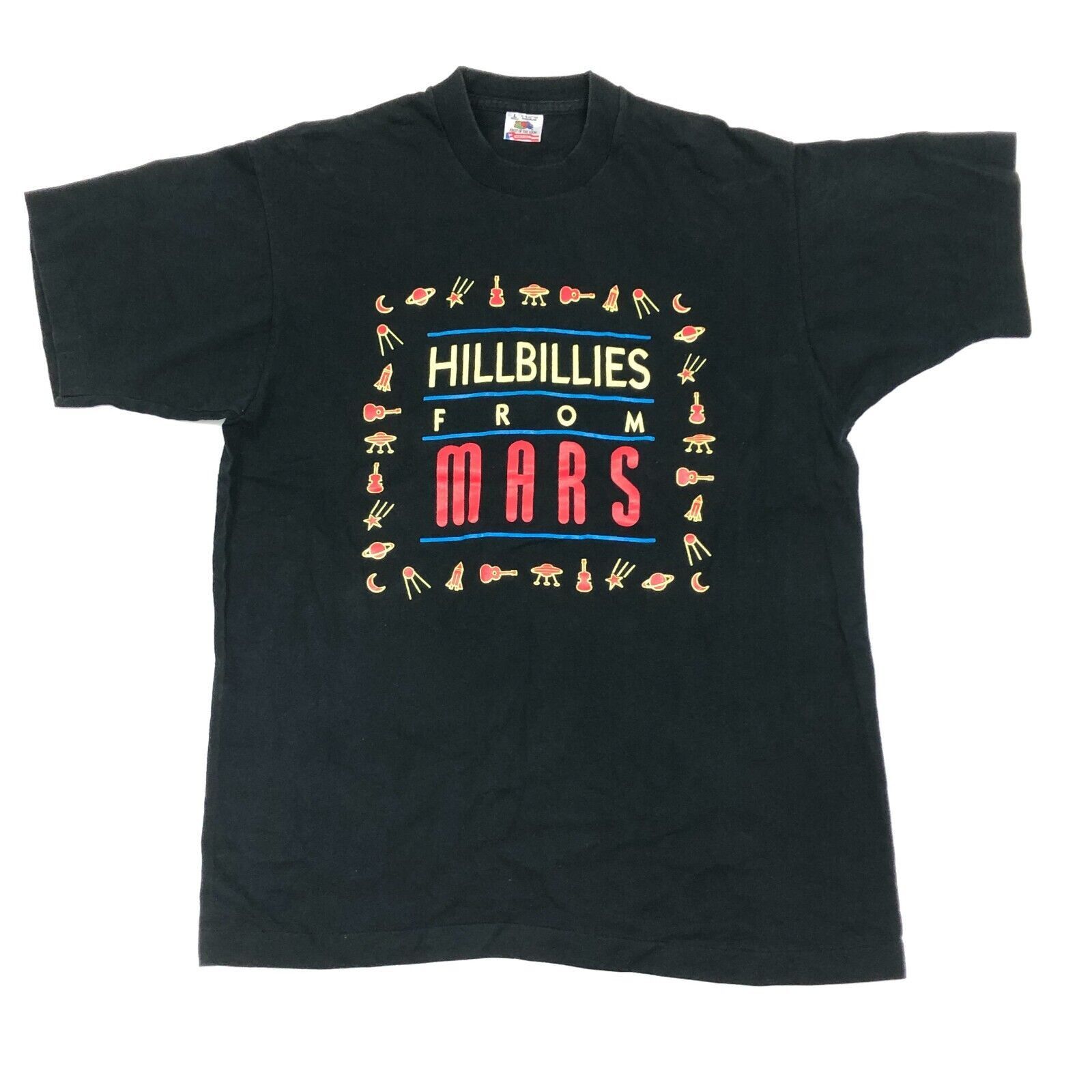 Vintage Vintage 1993 Hillbillies From Mars Music Album Cover Tee Size US L / EU 52-54 / 3 - 1 Thumbnail
