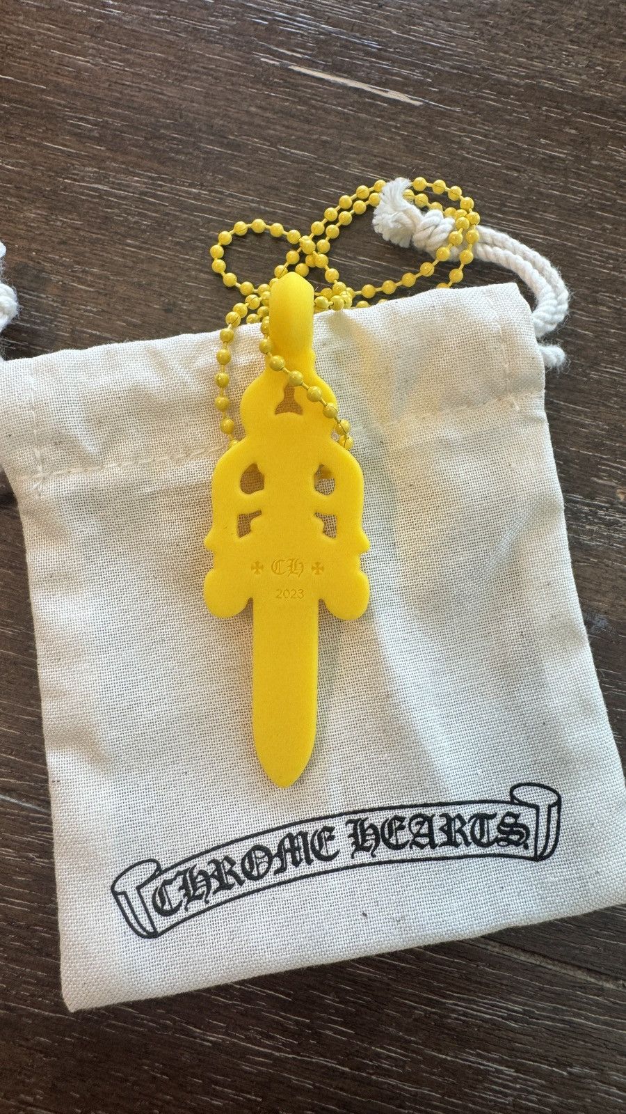 Chrome Hearts CHROME HEARTS DAGGER PENDANT NECKLACE Size ONE SIZE - 2 Thumbnail