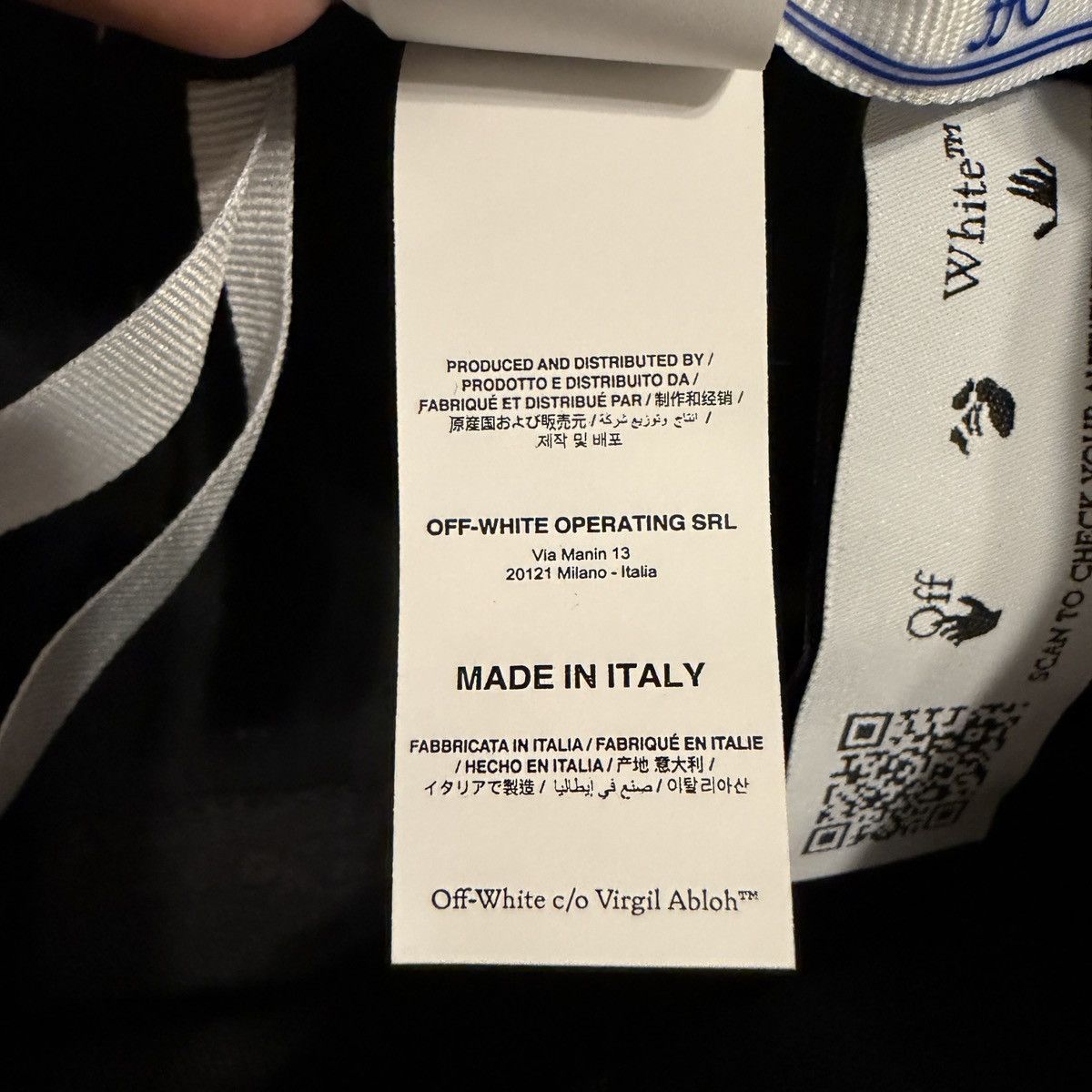 Off-White Off White Baseball Cap in Washed Black Size ONE SIZE - 14 Thumbnail