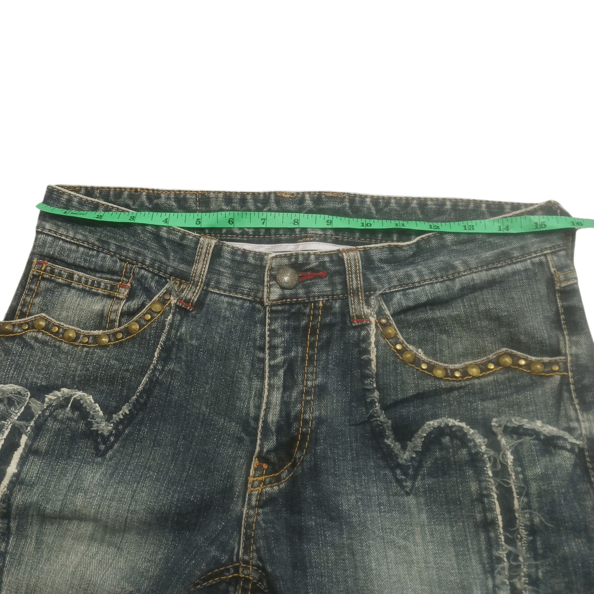 Undercover Rare!!! Japanese Custom Culture Bootcut Flare Jeans Size US 31 - 18 Thumbnail