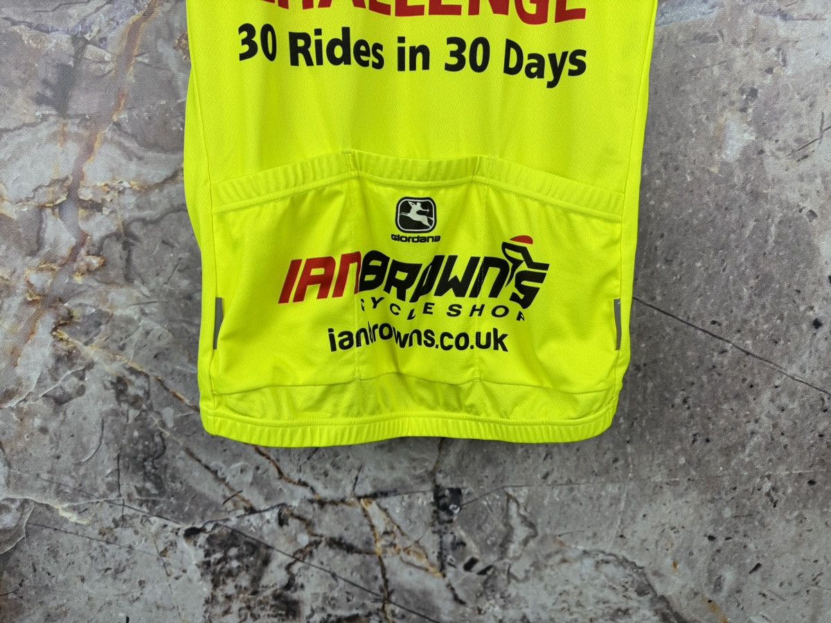 Other Cycling Jersey Ian Browns Neon Yellow Full Zip Bike Shirt 🚴‍♂️ Size US M / EU 48-50 / 2 - 14 Thumbnail