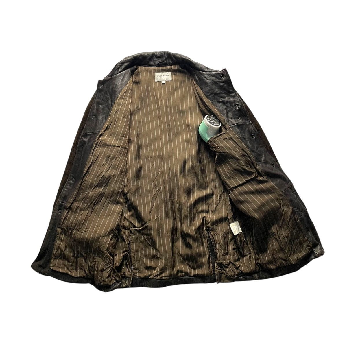 United Arrows 🇯🇵 UNITED ARROWS BUTTON UP CORDUROY + LEATHER JACKET Size US M / EU 48-50 / 2 - 4 Thumbnail