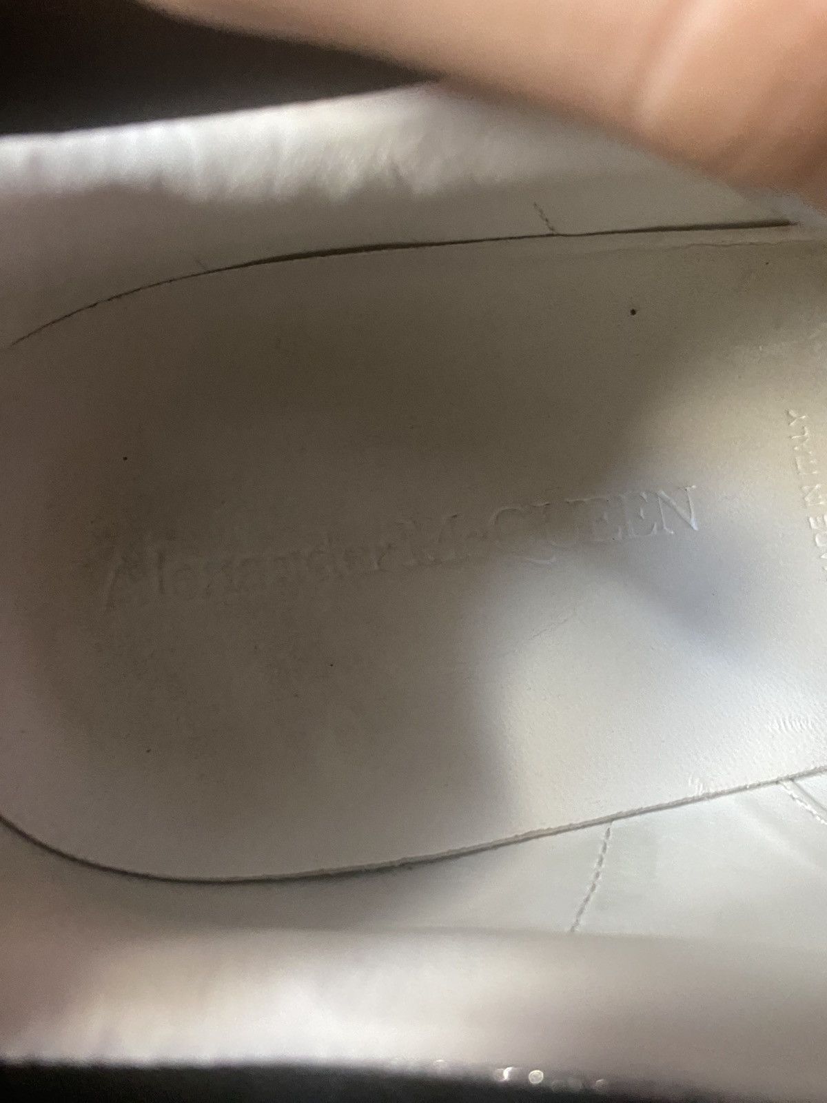 Alexander McQueen Alexander Mcqueen White Silver Glitter Size US 10.5 / EU 43-44 - 12 Thumbnail