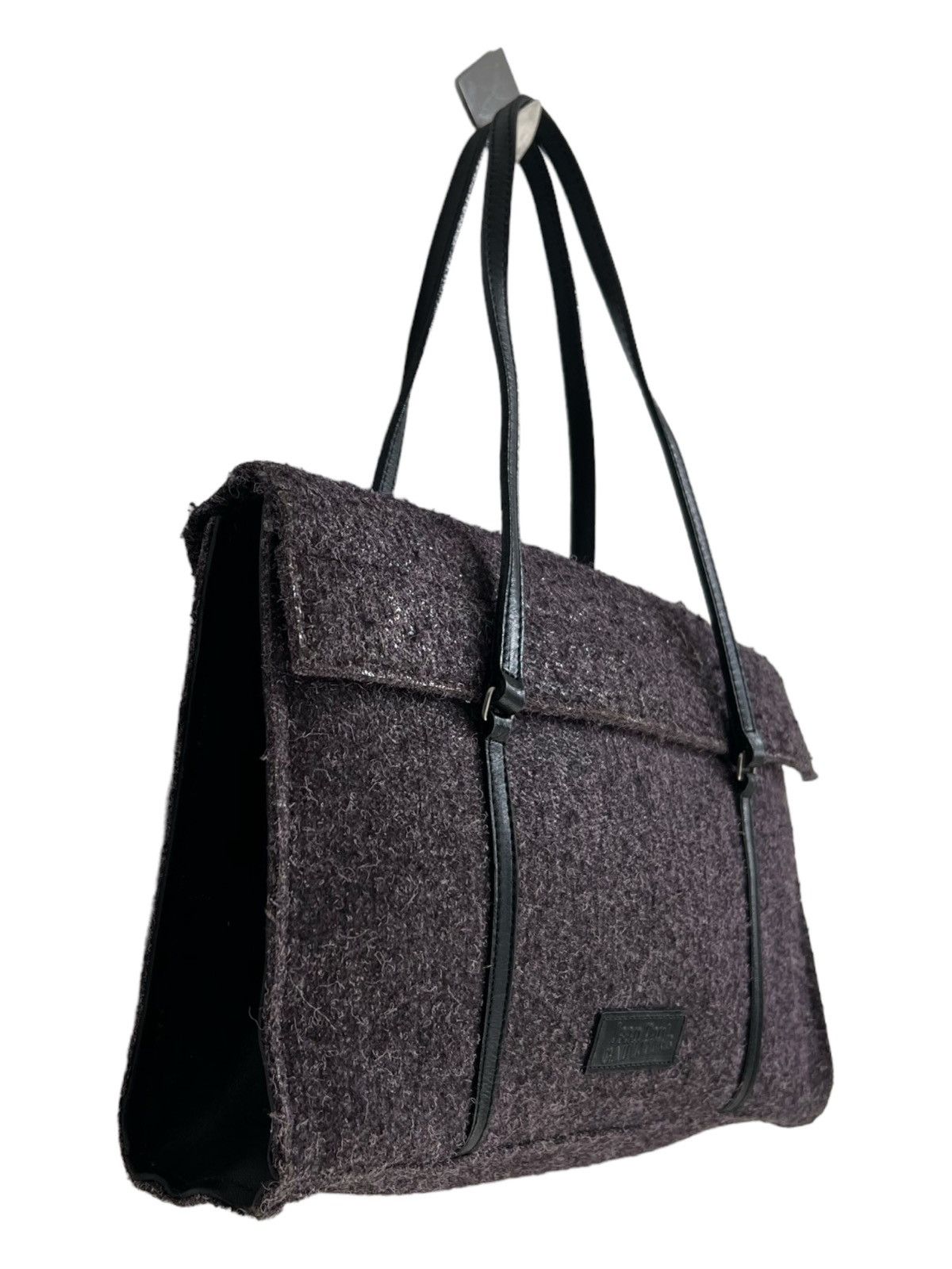 Jean Paul Gaultier 1990s Jean Paul Gaultier Satanic Texture & Leather Strap Bag Size ONE SIZE - 4 Thumbnail