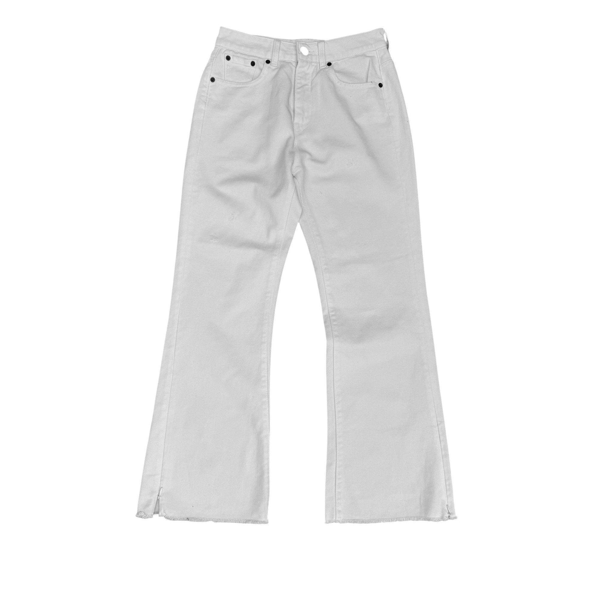 Maison Margiela White denim jeans Size 28" / US 6 / IT 42 - 1 Thumbnail