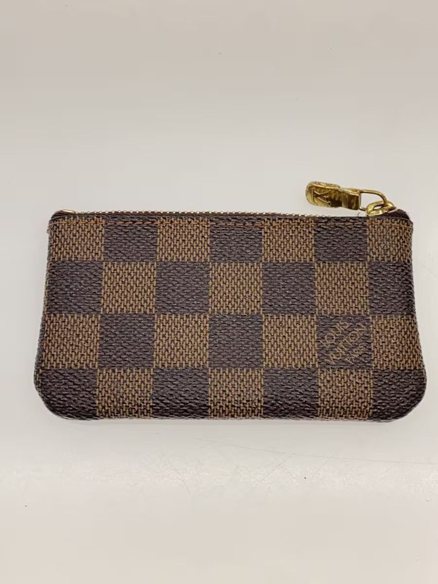 Louis Vuitton Louis Vuitton Damier Ebene Pochette Cle Brown Size ONE SIZE - 2 Thumbnail