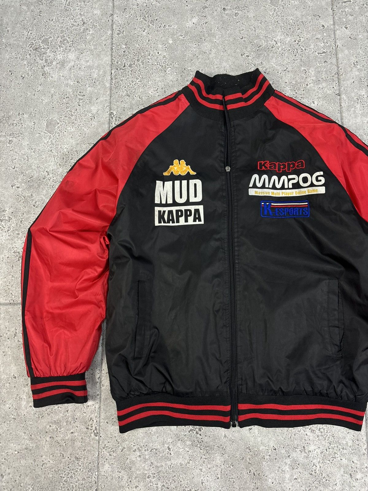 Kappa × Vintage 2000s Vintage Kappa Track Jacket Football Y2K Big Logo Size US M / EU 48-50 / 2 - 3 Thumbnail