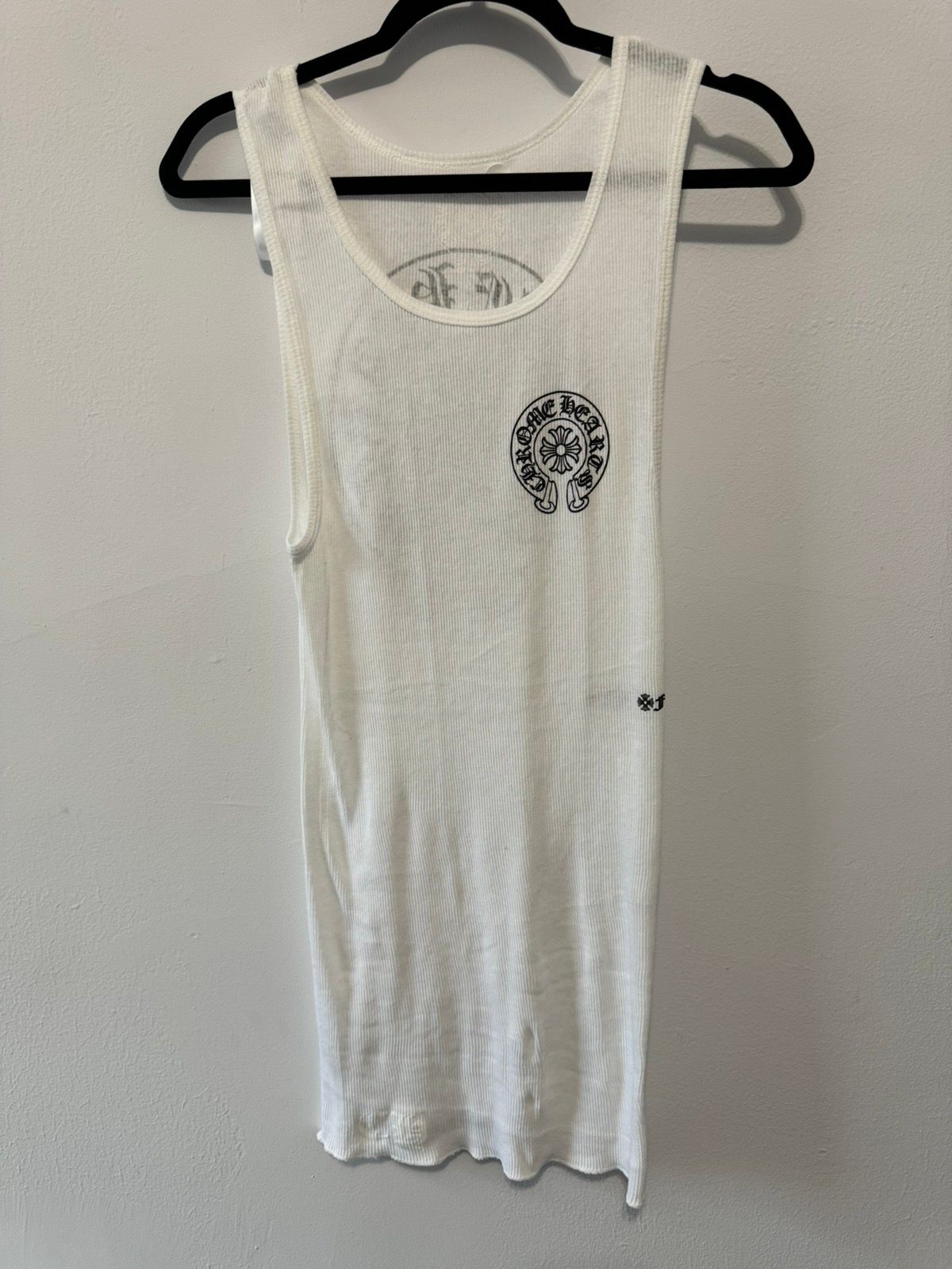 Pre-owned Chrome Hearts Tank Top In White
