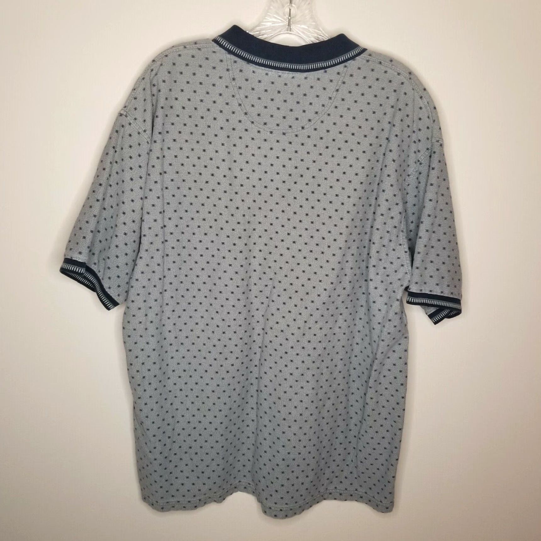 Vintage Trader Bay Golf Mens Polo Short Sleeve XL Blue Green Shirt Size US XL / EU 56 / 4 - 4 Thumbnail