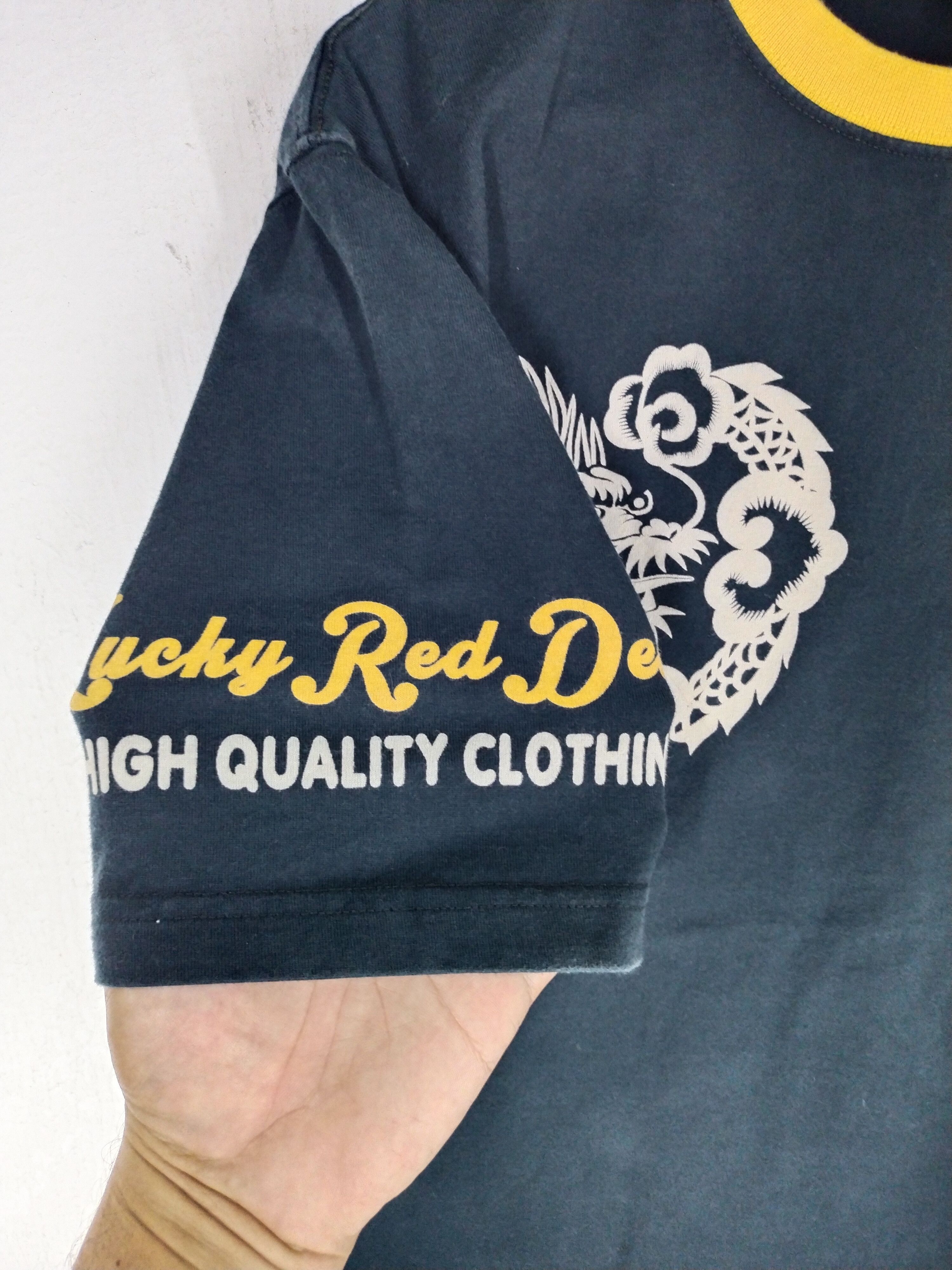 Japanese Brand Vintage Tedman's Lucky Red Devil Photo Tee Size US M / EU 48-50 / 2 - 5 Thumbnail
