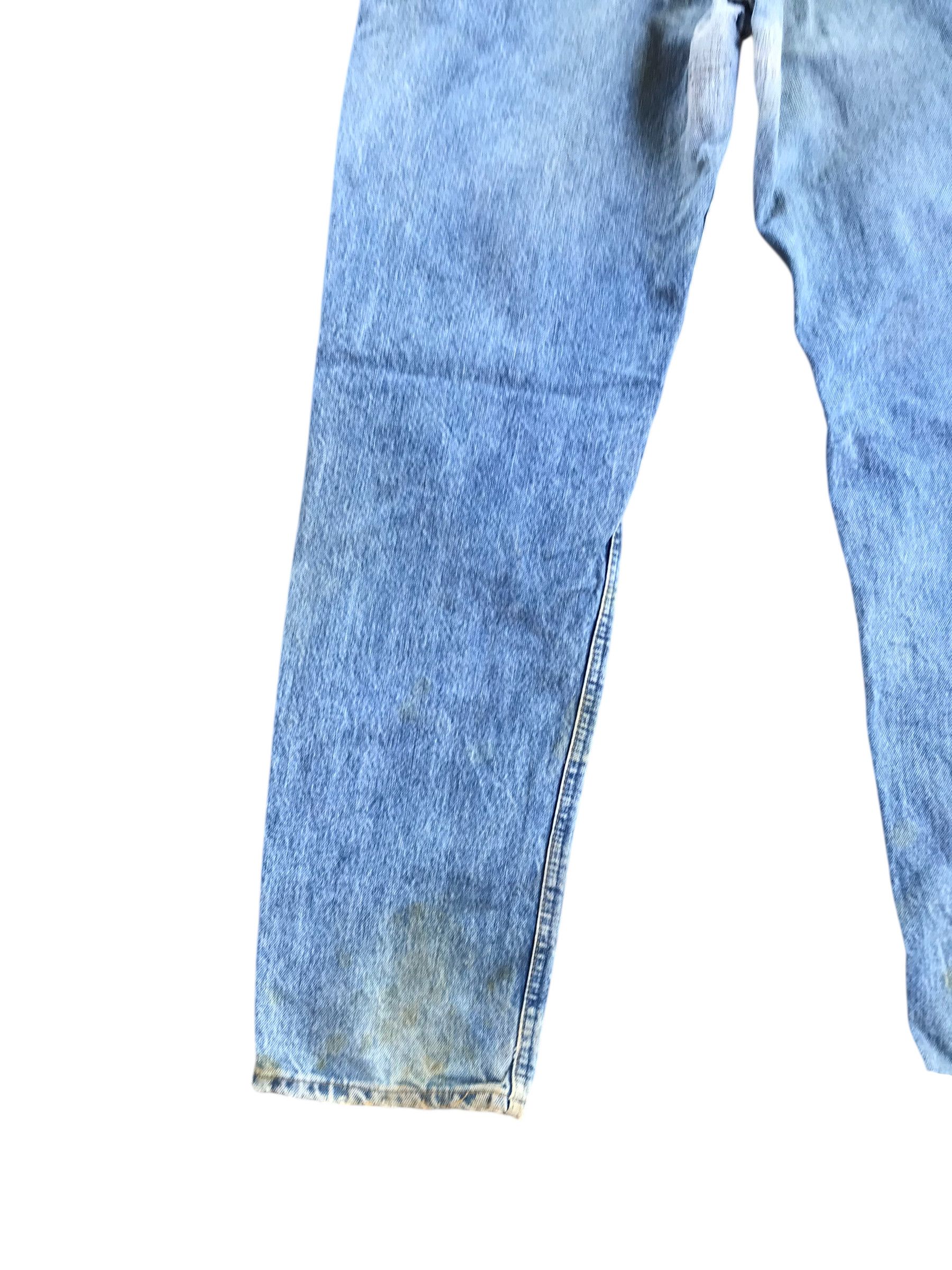 Tornado Mart Vtg 90s Lee Rider Distressed Denim-Size 34-if six was nine Size US 34 / EU 50 - 9 Thumbnail