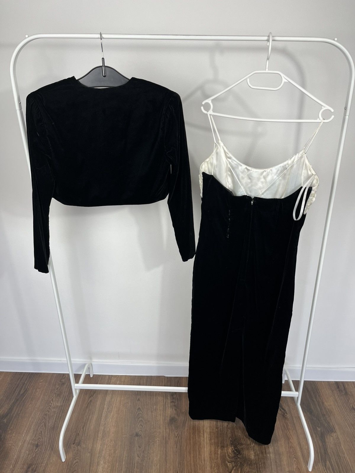 Other Scott McClintock Velvet Dress Set Black Strap Bolero USA M Size M / US 6-8 / IT 42-44 - 11 Thumbnail