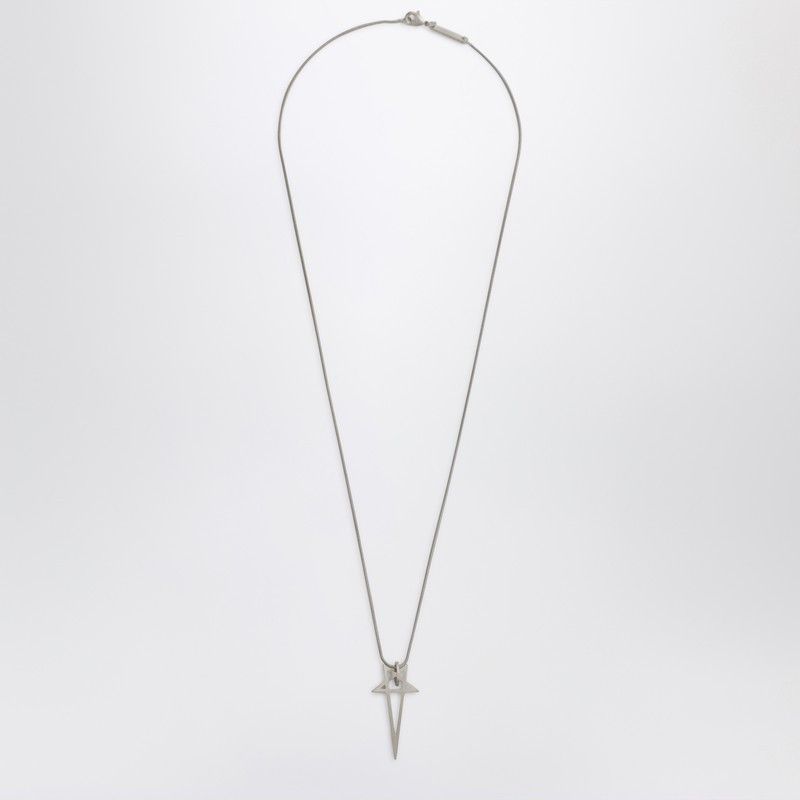 Rick Owens Rick Owens Silver Cunt Necklace In Metal | Grailed