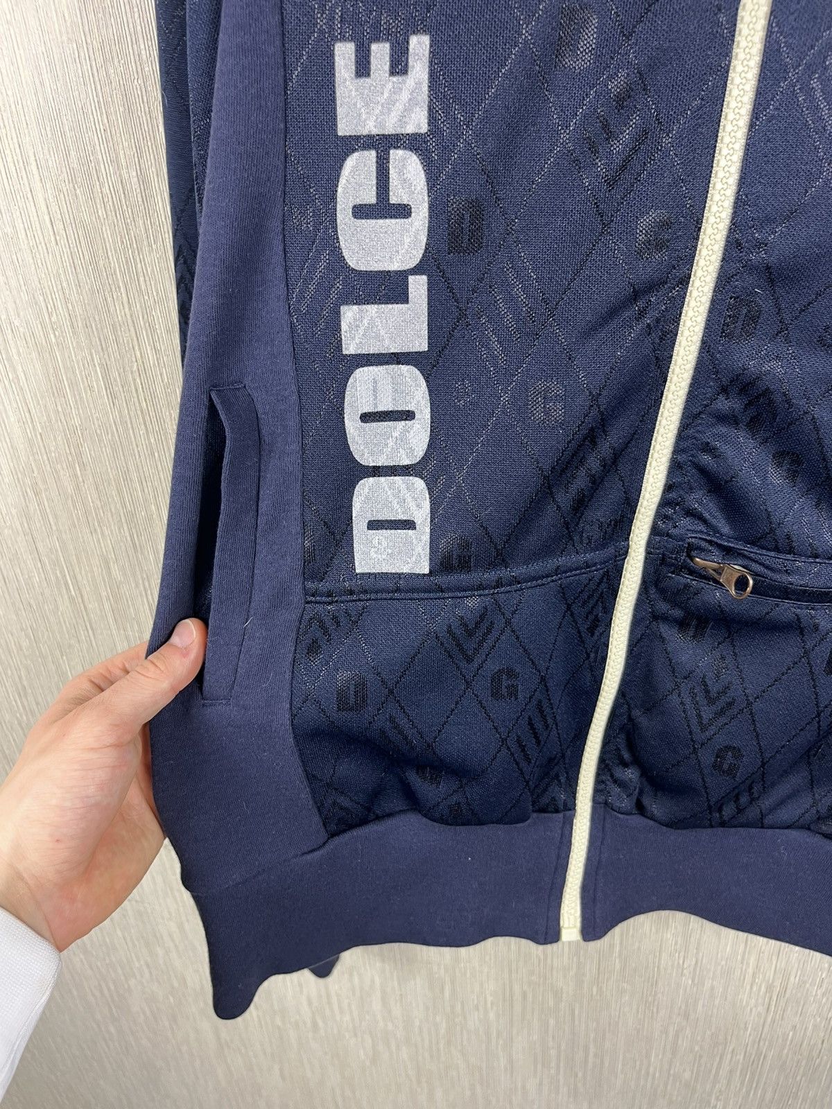 Dolce & Gabbana Vintage Dolce & Gabbana y2k track zip sweatshirt Japan sport Size US M / EU 48-50 / 2 - 11 Thumbnail
