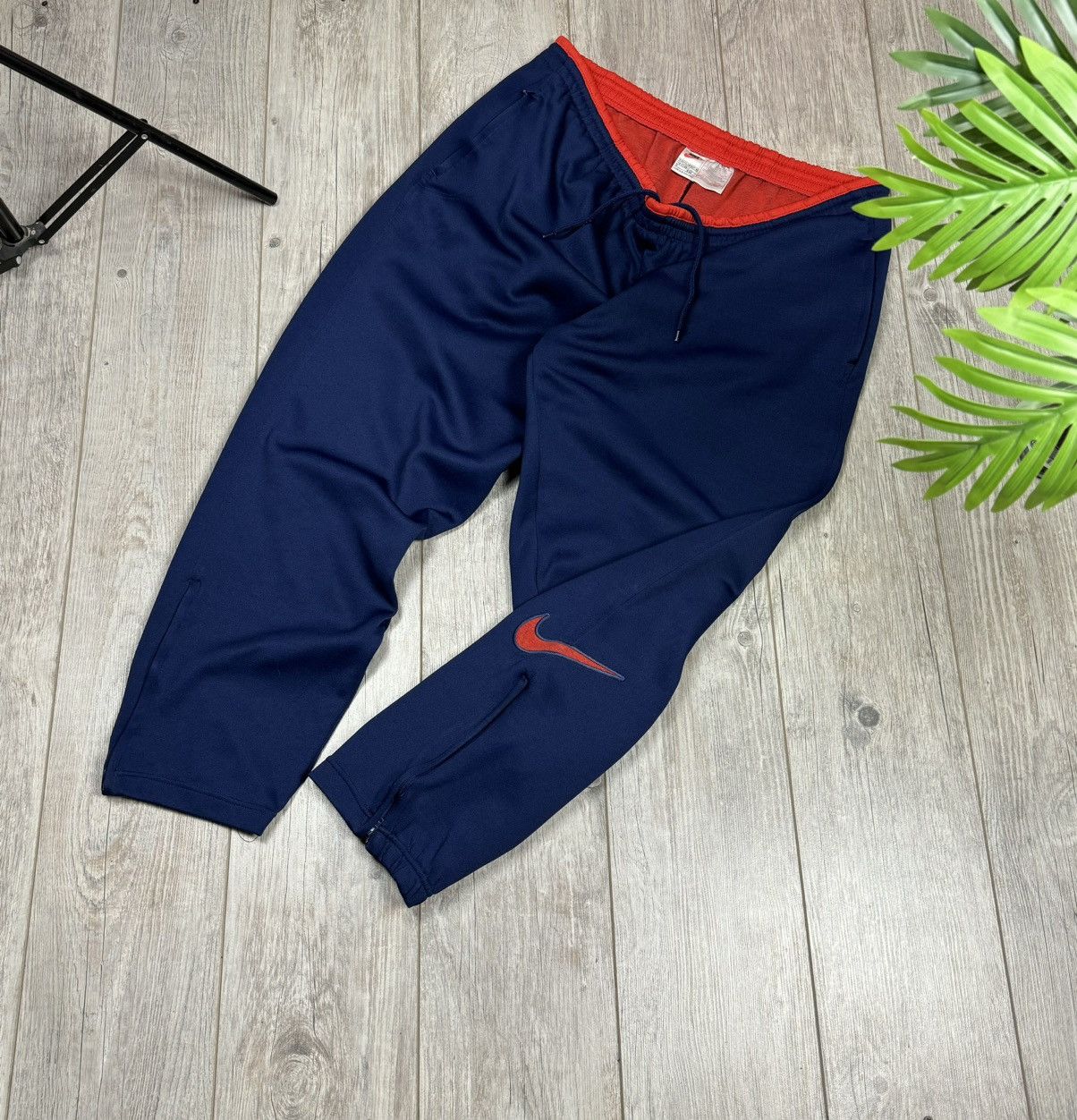 Nike × Vintage NIKE SPORTS PANTS VINTAGE BIG LOGO DRILL Y2K STYLE SIZE XXL Size US 38 / EU 54 - 7 Thumbnail