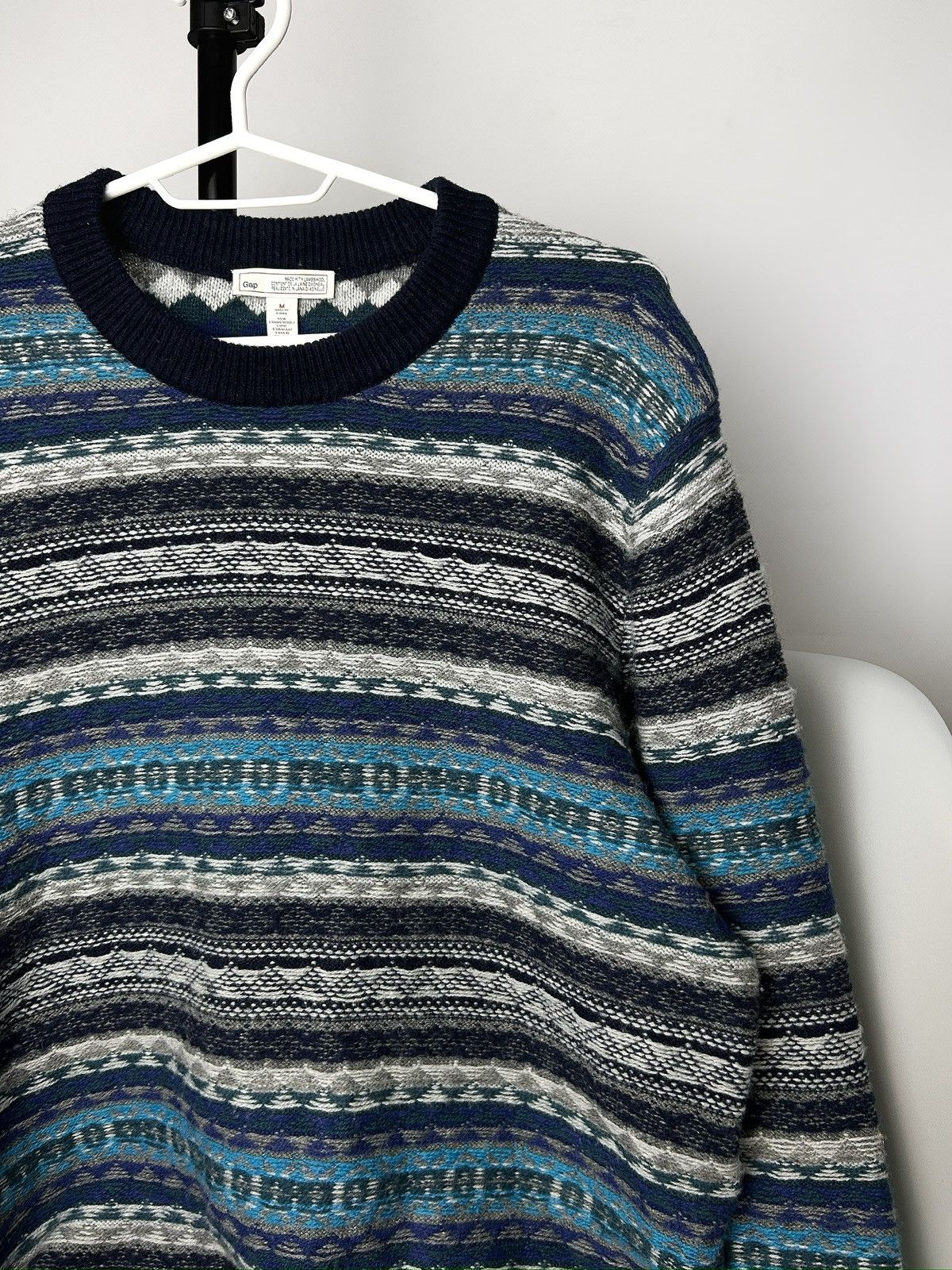 Gap Vintage sweater gap knit avant gard medium Size US M / EU 48-50 / 2 - 4 Thumbnail