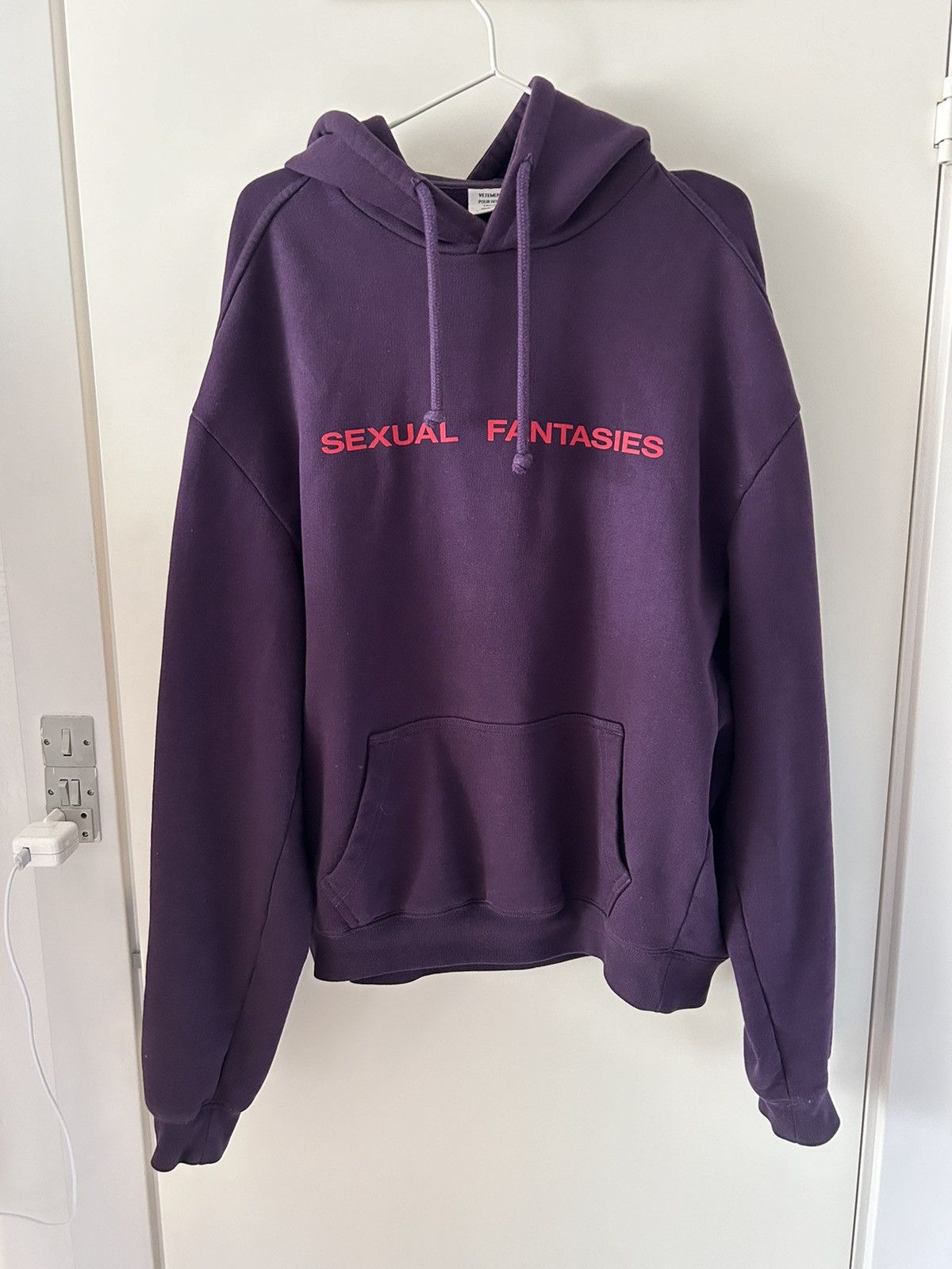 Vetements Vetements SEXUAL FANTASIES Hoodie 4Gseller | Grailed