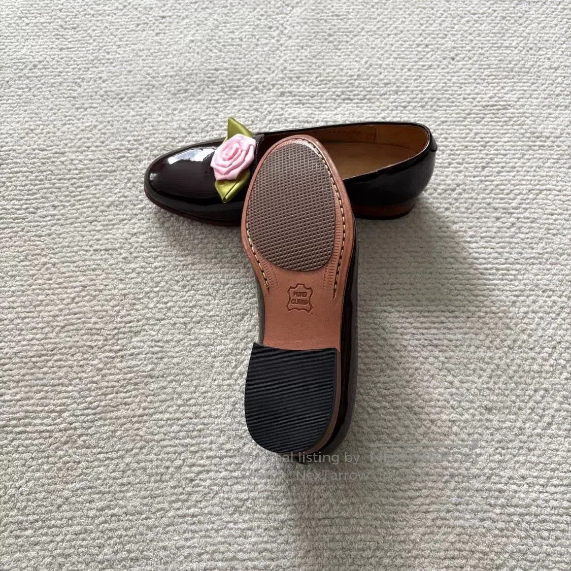 Vintage Vintage Floral Mary Jane Shoes. Size US 8.5 / IT 38.5 - 2 Thumbnail