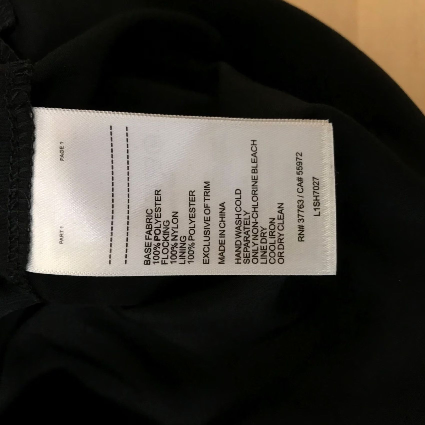 Laundry by Shelli Segal LAUNDRY BY SHELLI SEGAL Black Short Sleeve Lace Detail Top Womens L Size L / US 10 / IT 46 - 8 Thumbnail