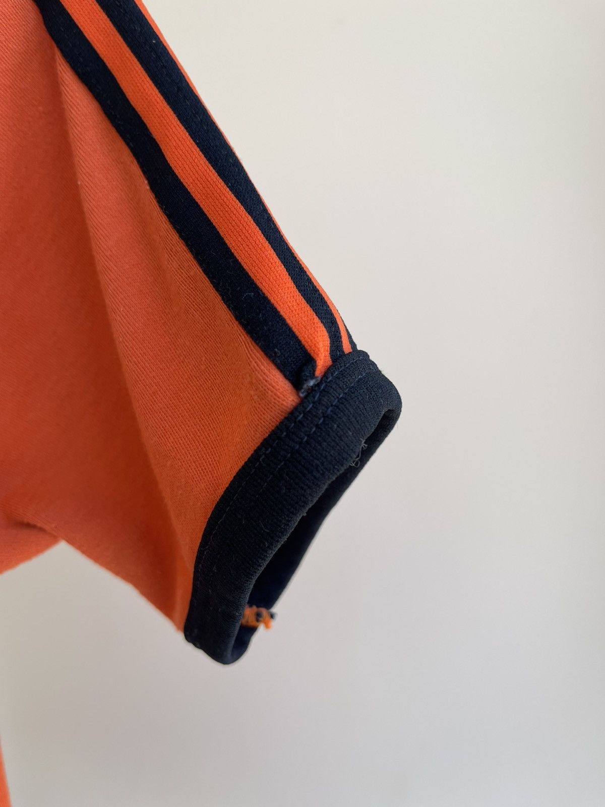 Adidas Adidas Trefoil Logo 3-Stripes Tape Ringer Jersey Vintage 70s Size US XXS / EU 40 - 11 Thumbnail