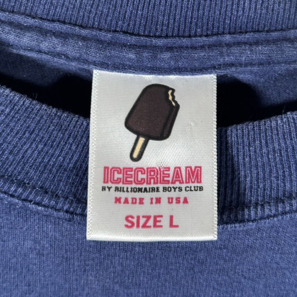 Icecream OG 2000’s Navy Graphic Logo Tee Size US L / EU 52-54 / 3 - 5 Thumbnail