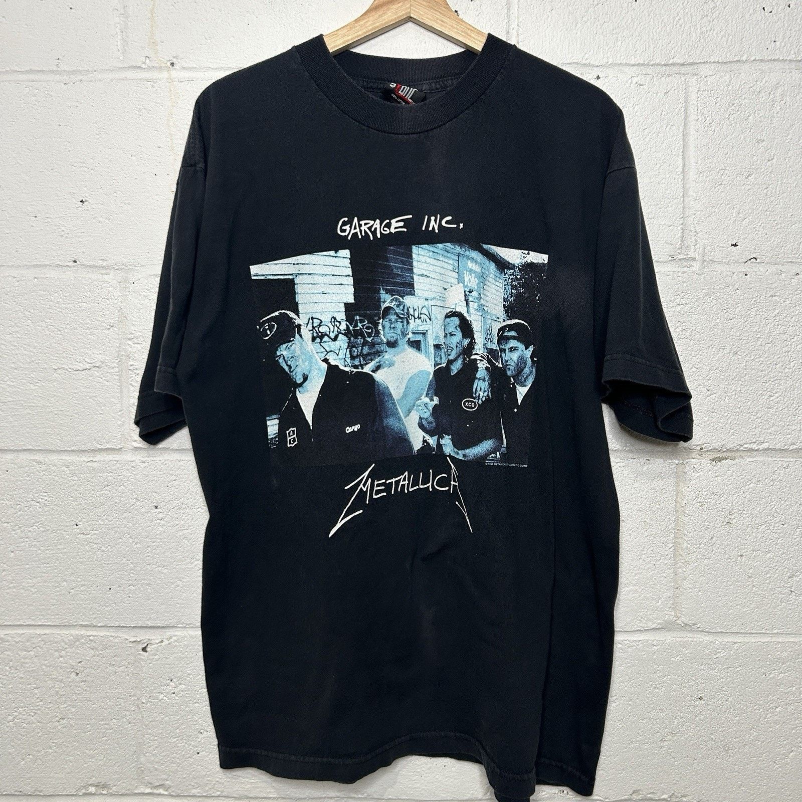 Vintage Metallica Garage Inc. Band T-Shirt “Black” 1998