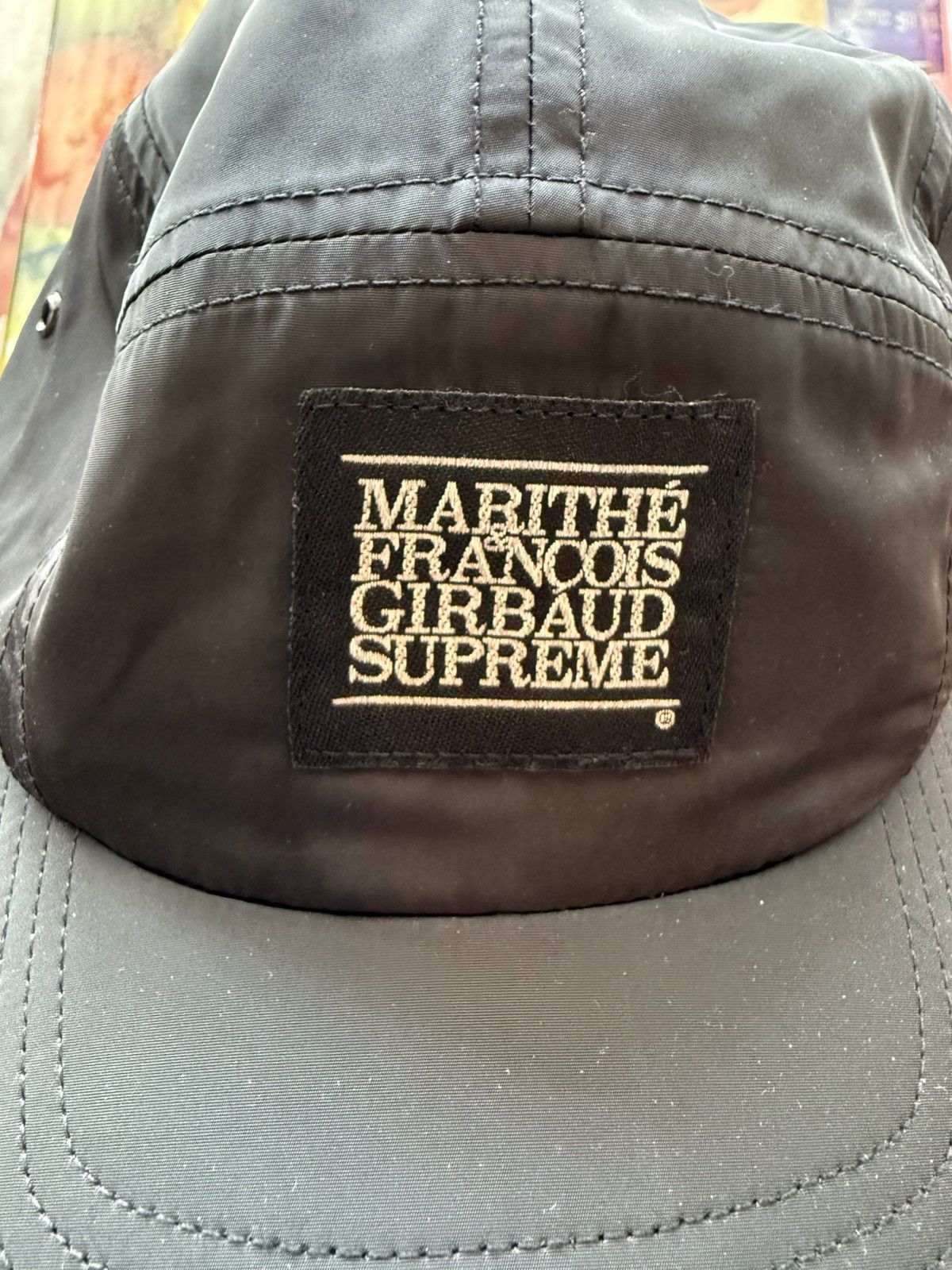 Marithe + Francois Girbaud × Supreme Black supreme hat Size ONE SIZE - 2 Thumbnail