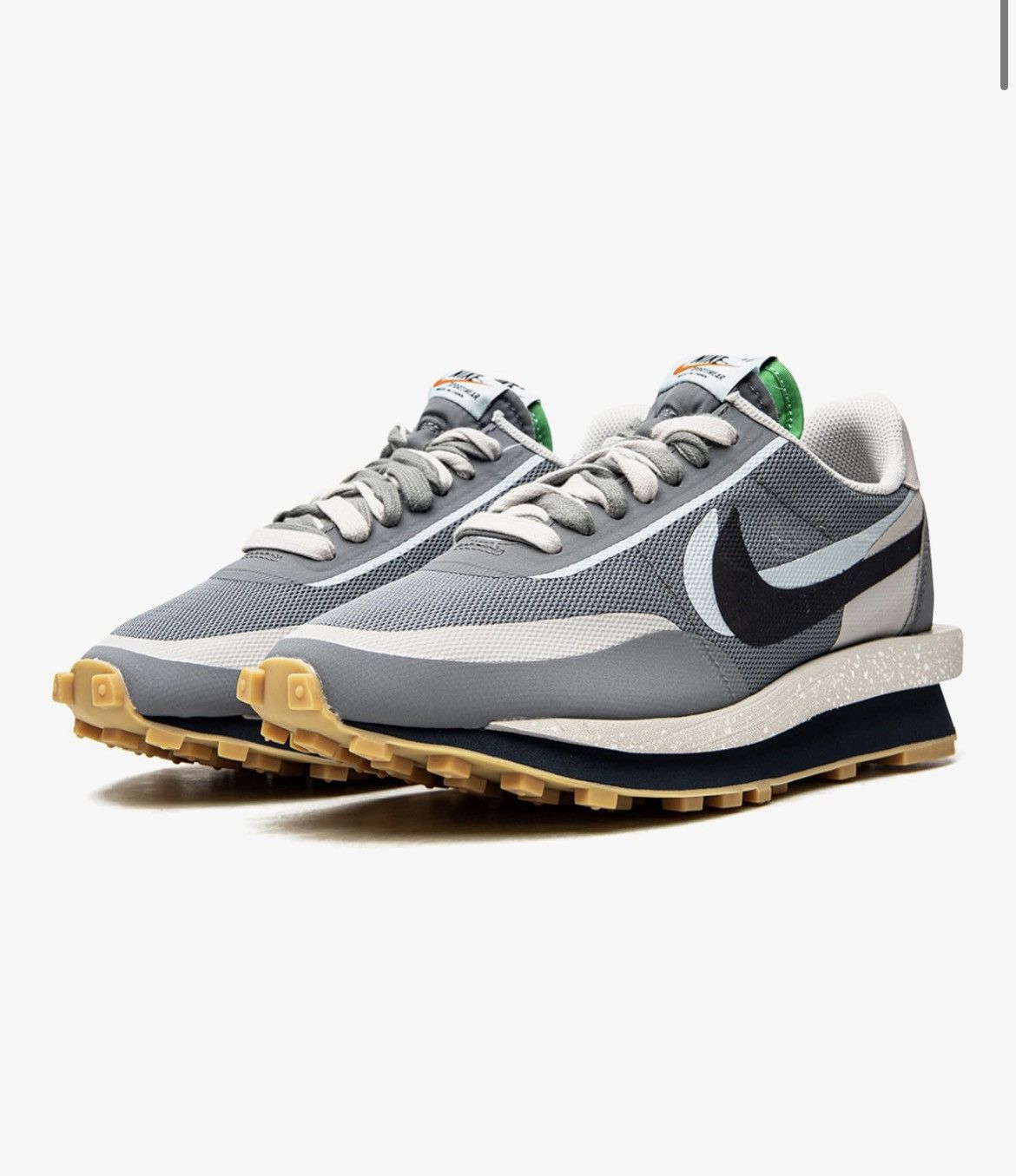 Nike × Sacai Nike Mens LDWaffle 001 Sacai x Clot - Cool Grey Size US 6 / EU 39 - 6 Thumbnail