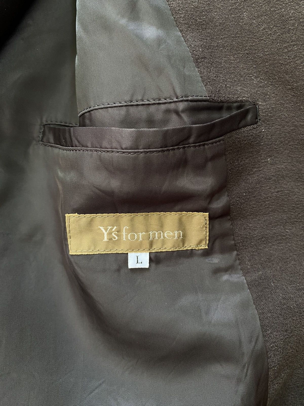Y's for Men Y's for Men Yohji Yamamoto Classic Black Coat Size US L / EU 52-54 / 3 - 5 Thumbnail