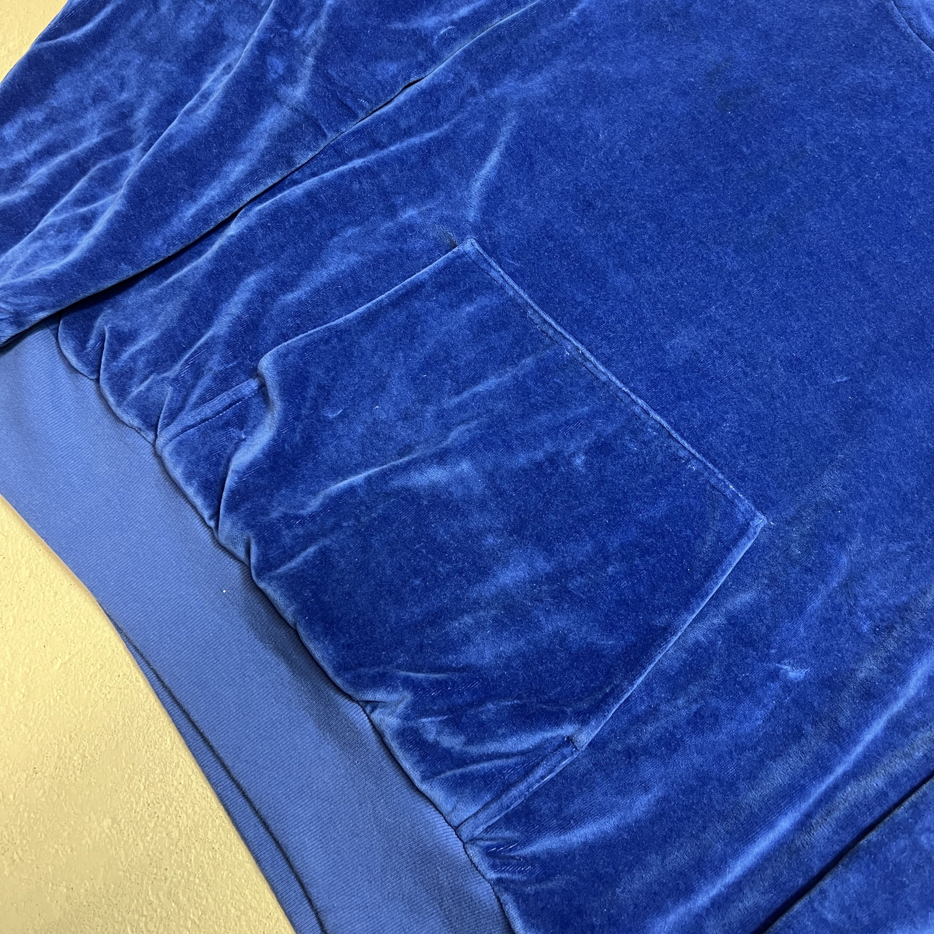 Yeezy Yeezy Kanye West Sample Velvet Blue Hoodie 1/1 Rare Size US L / EU 52-54 / 3 - 3 Thumbnail