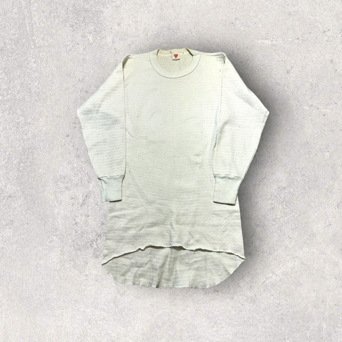 Hanes × Vintage Vintage Hanes thermal long sleeve shirt Size US M / EU 48-50 / 2 - 1 Thumbnail