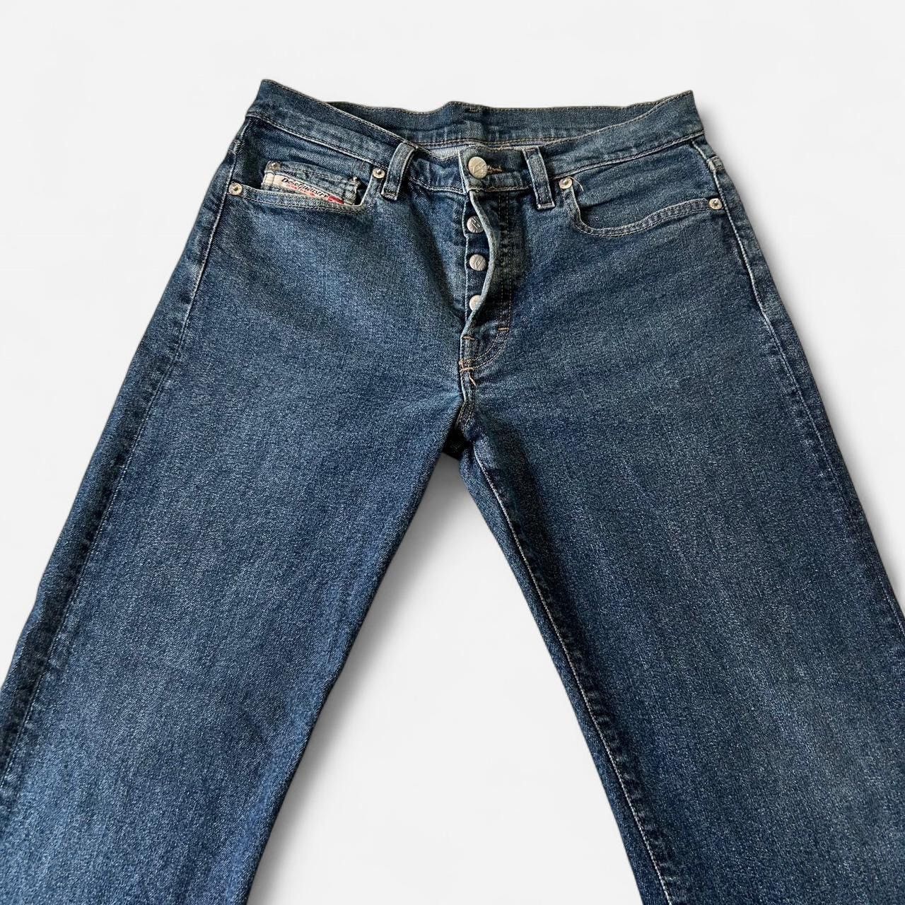 Diesel × Vintage Diesel Factory DEADSTOCK Y2K Dayz Flare Jeans Size 27" / US 4 / IT 40 - 1 Thumbnail