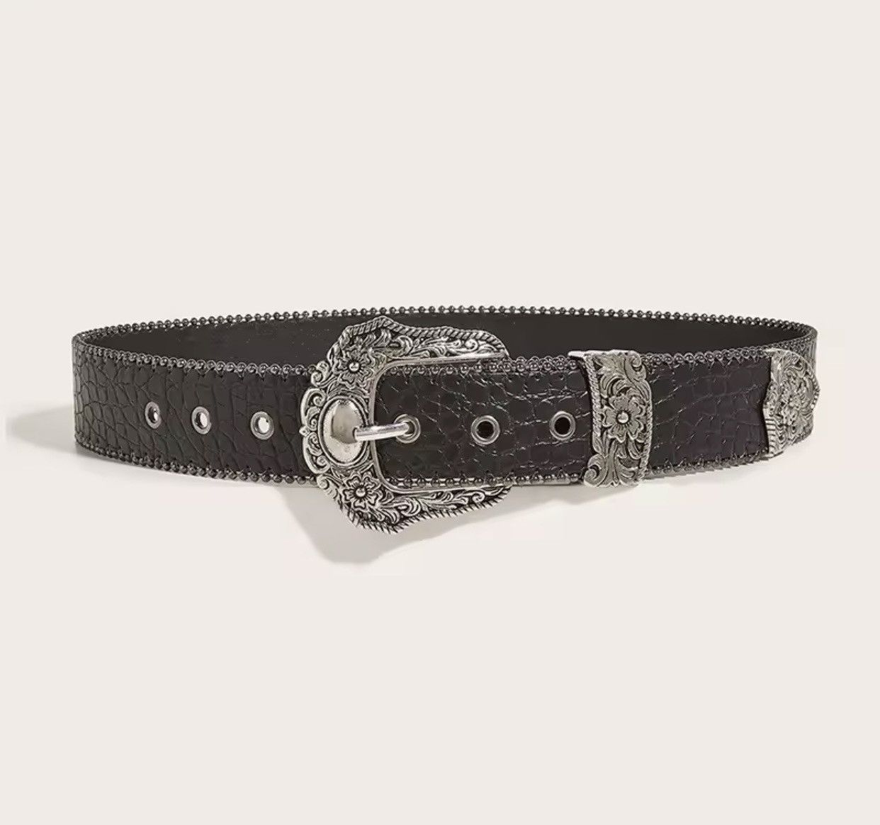 Japanese Brand × Vintage Y2K Gothic Buckle Belt Size ONE SIZE - 2 Thumbnail