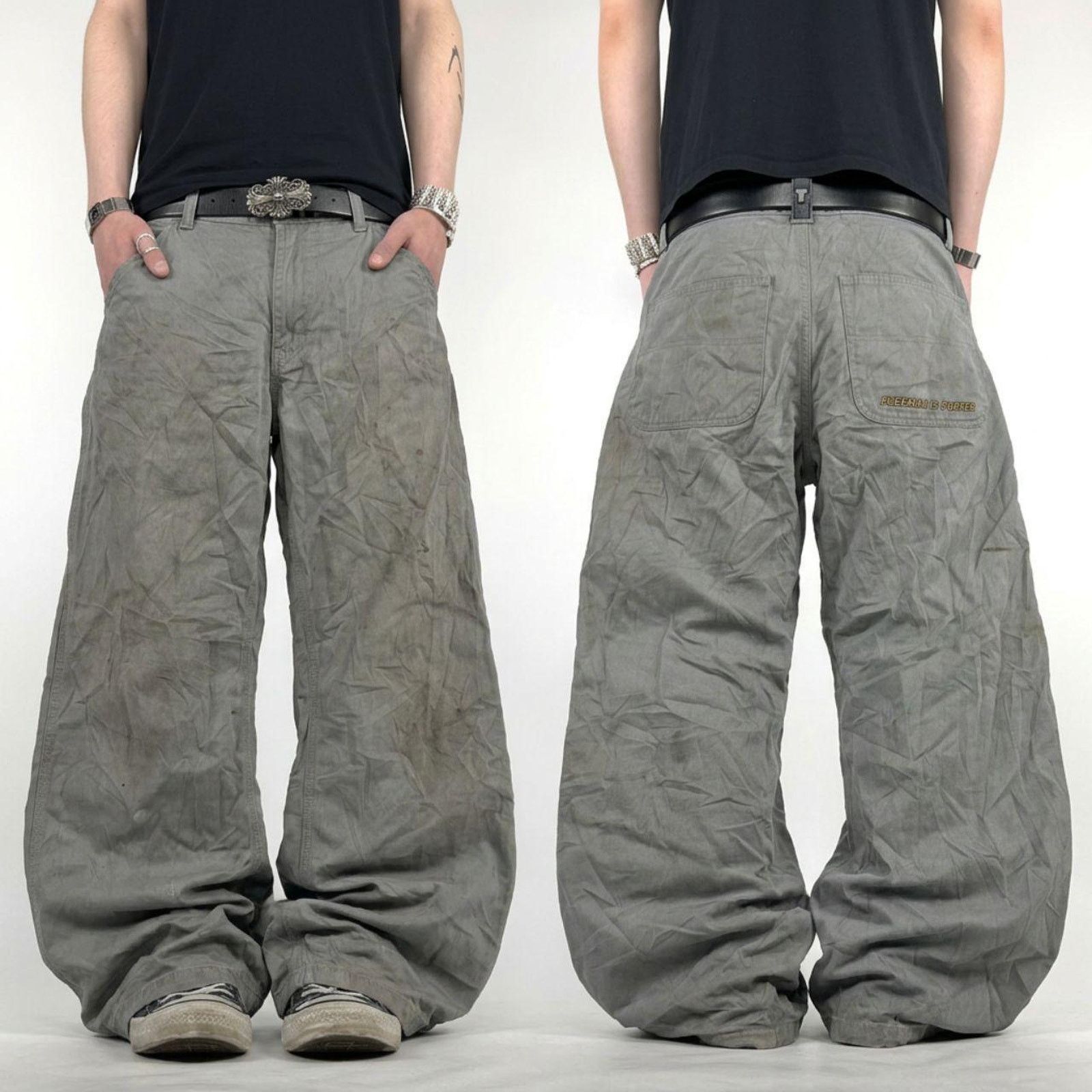 パンツ Rare 00s- Archive DIESEL cropped cargo Archive Diesel Pants | Grailed