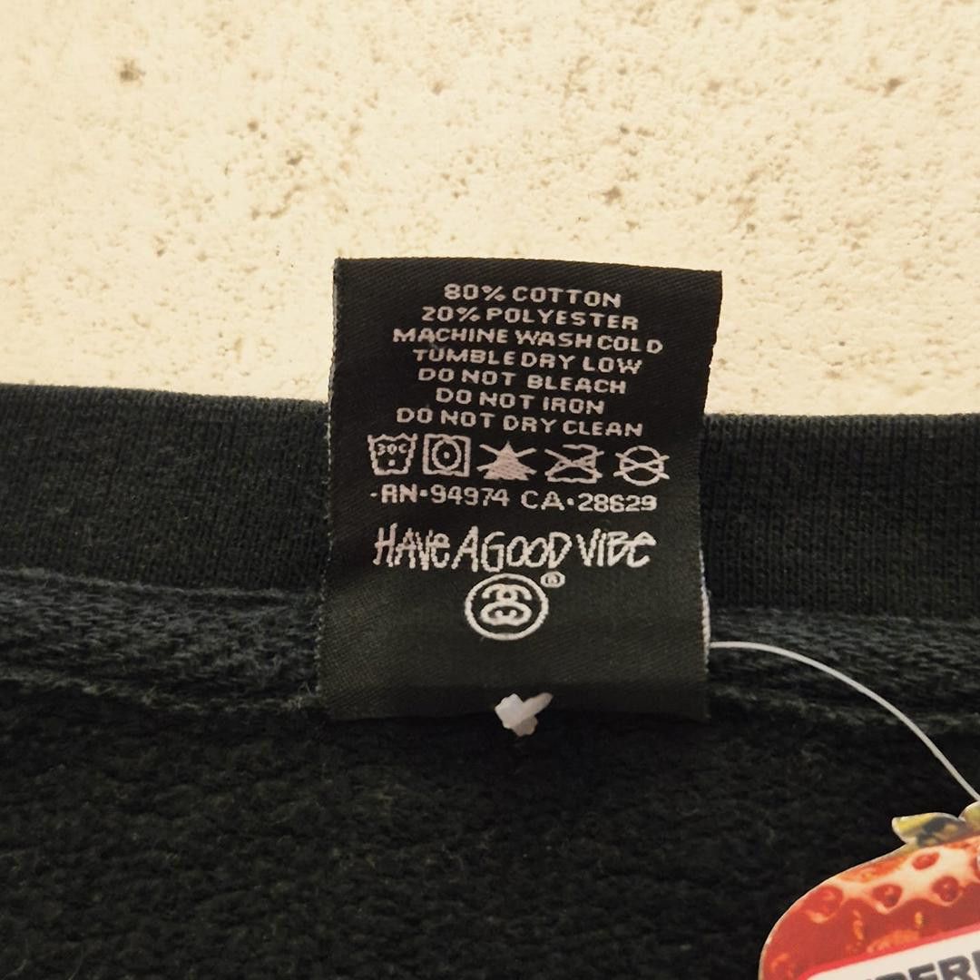 Stussy Stussy x Pain o Chokolat Black Sweater (M) Size US M / EU 48-50 / 2 - 6 Thumbnail