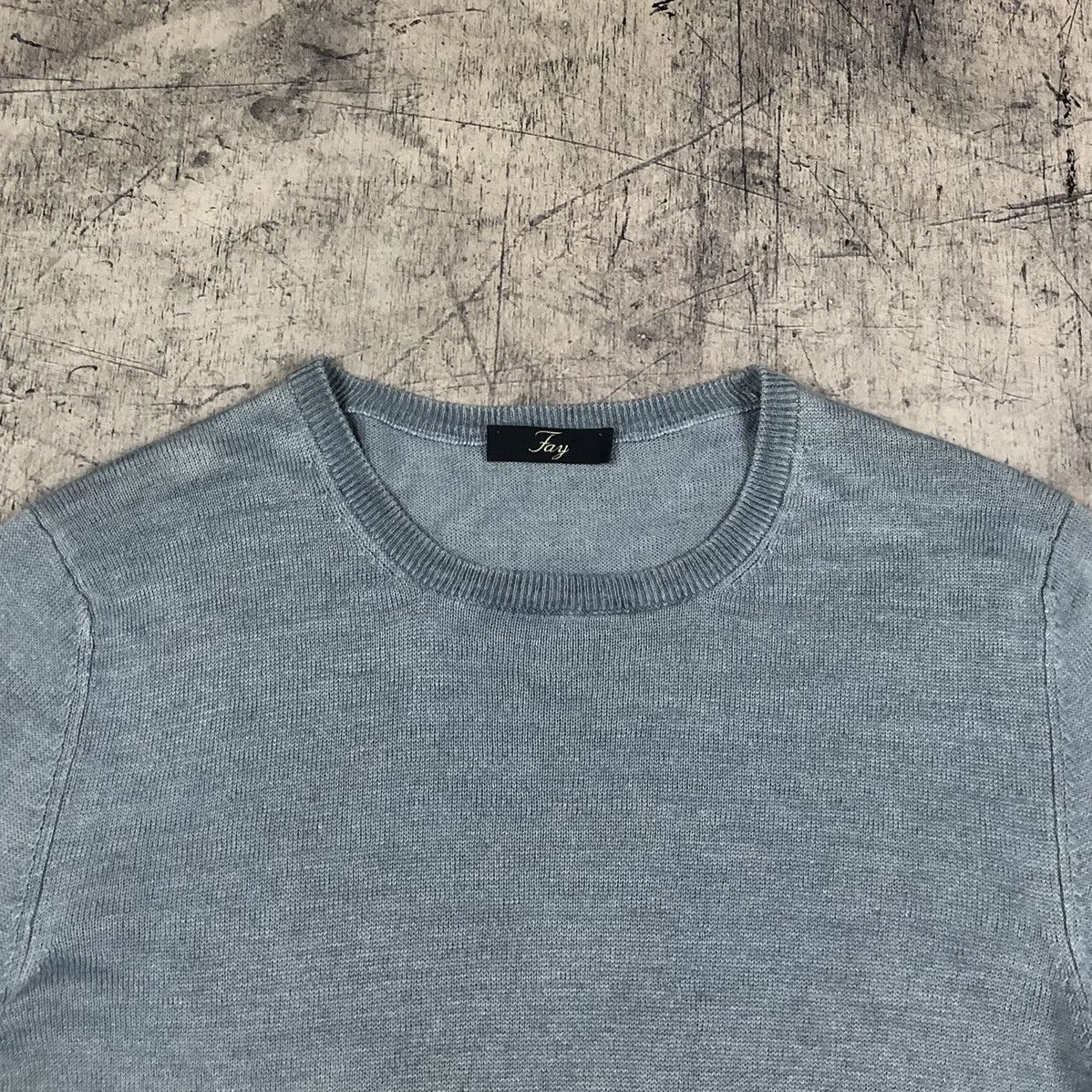 Designer × Fay Vintage Fay 100% Lino Italy Luxury Designer Sweater y2k og Size US M / EU 48-50 / 2 - 6 Thumbnail