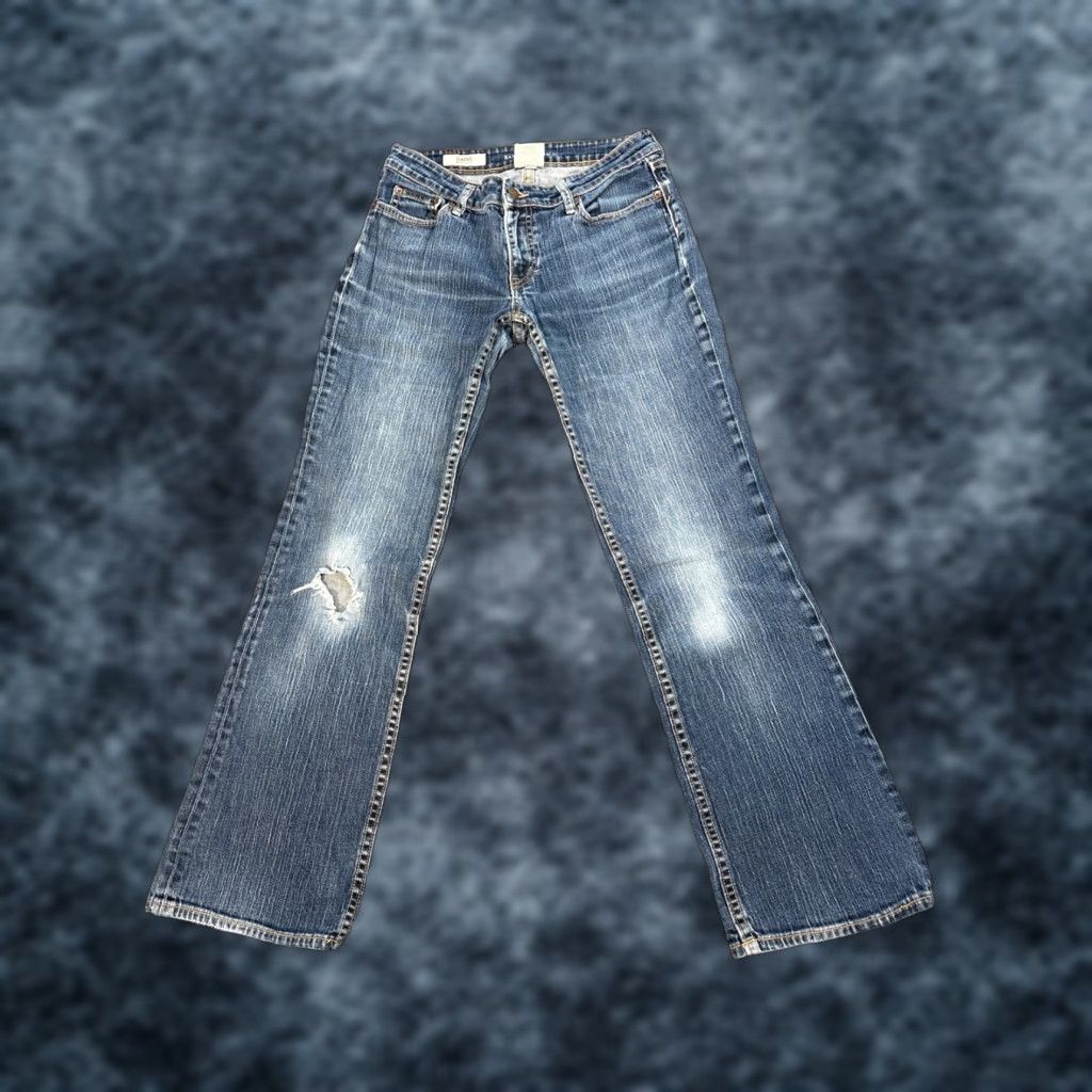 Banana Republic VINTAGE Banana Republic Jeans Bootcut Womens 30x30 Denim Blue High Rise Cotton 30 Inseam 30 Regular Womens Size 30" / US 8 / IT 44 - 1 Thumbnail