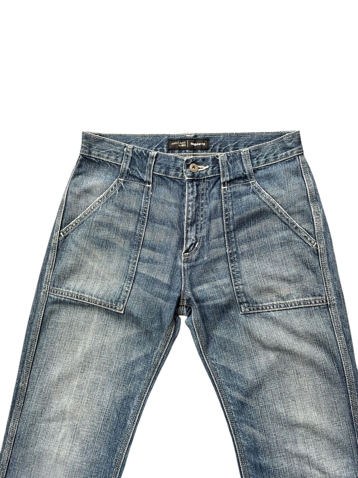 Uniqlo Vintage Uniqlo Baker Pant Denim Size US 32 / EU 48 - 3 Thumbnail
