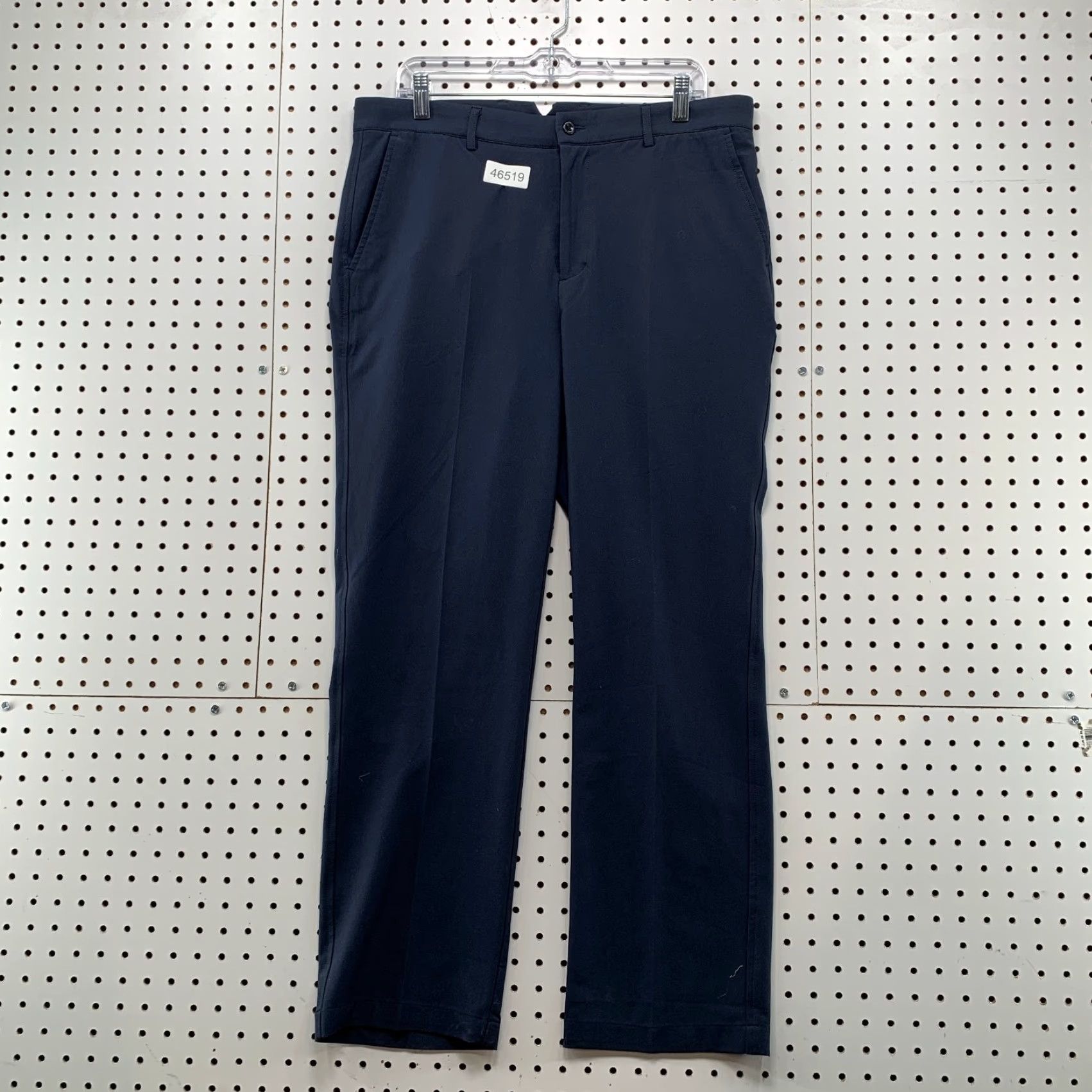 Vintage Dunning Golf Chino Pants Mens Size 34/30 Navy Blue Performance Preppy Fit 35x30 Size US 34 / EU 50 - 2 Thumbnail