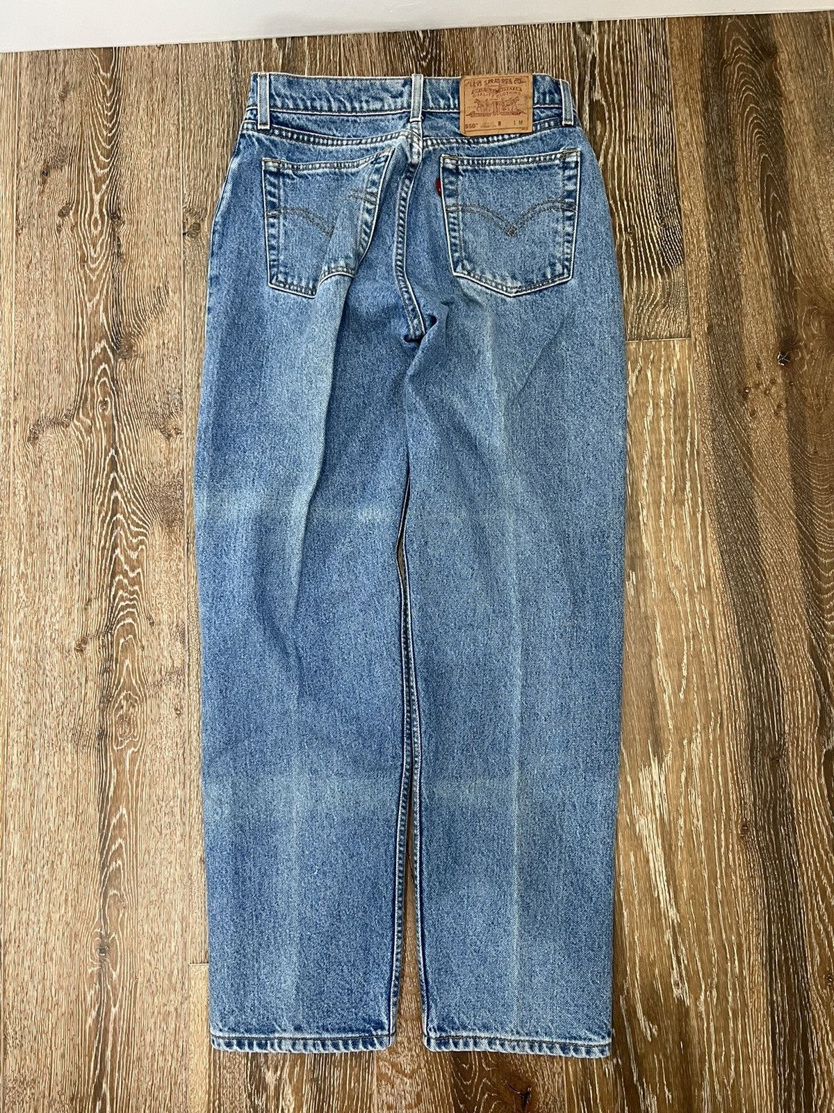 Levi's Vintage womens levis 560 loose fit straight leg jeans Size 28" / US 6 / IT 42 - 2 Thumbnail