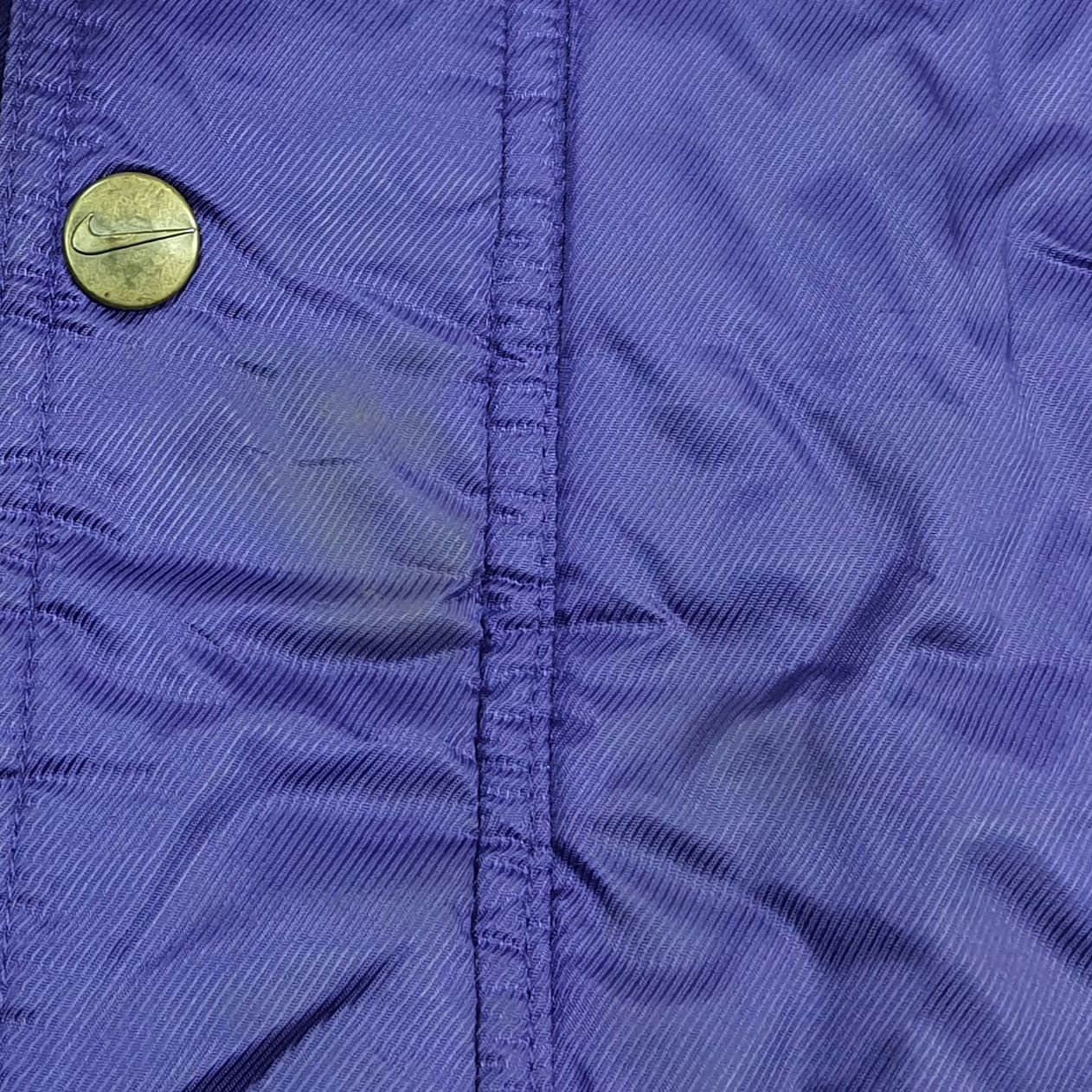 Vintage 90s Nike Big Swoosh Parka Jacket For Kids C289N4